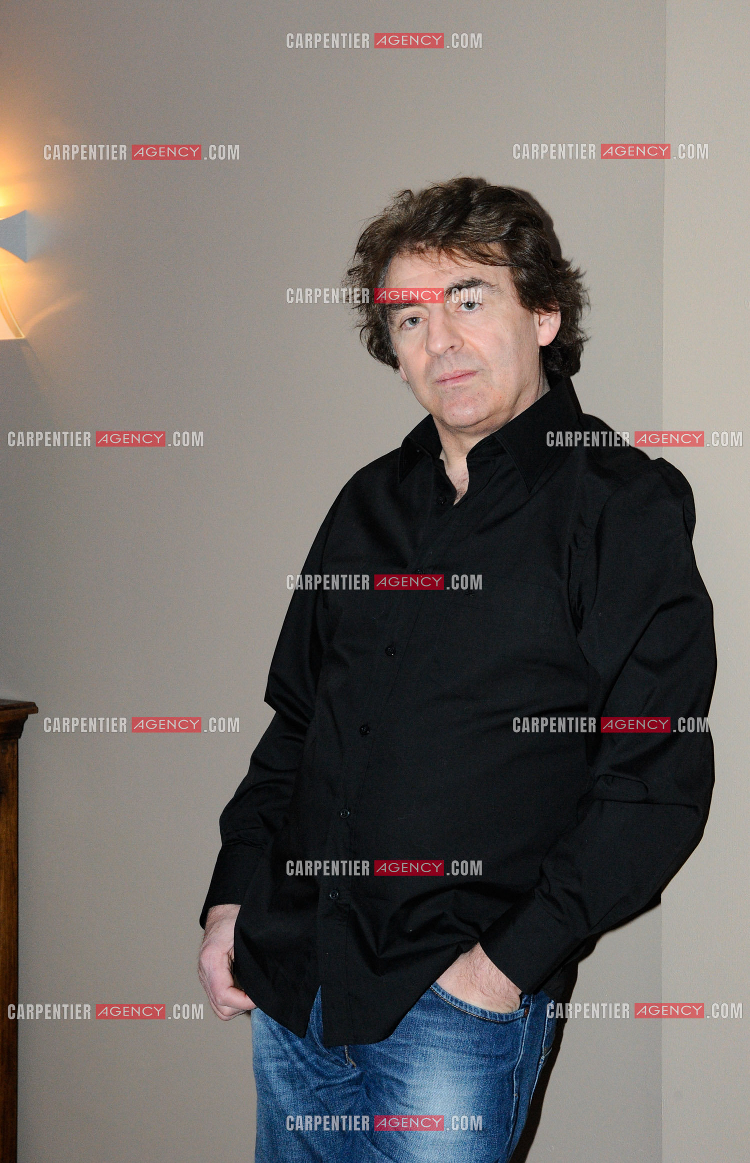 Le chanteur Claude Barzotti chez lui en Belgique en 2011.         ( Exclusif )