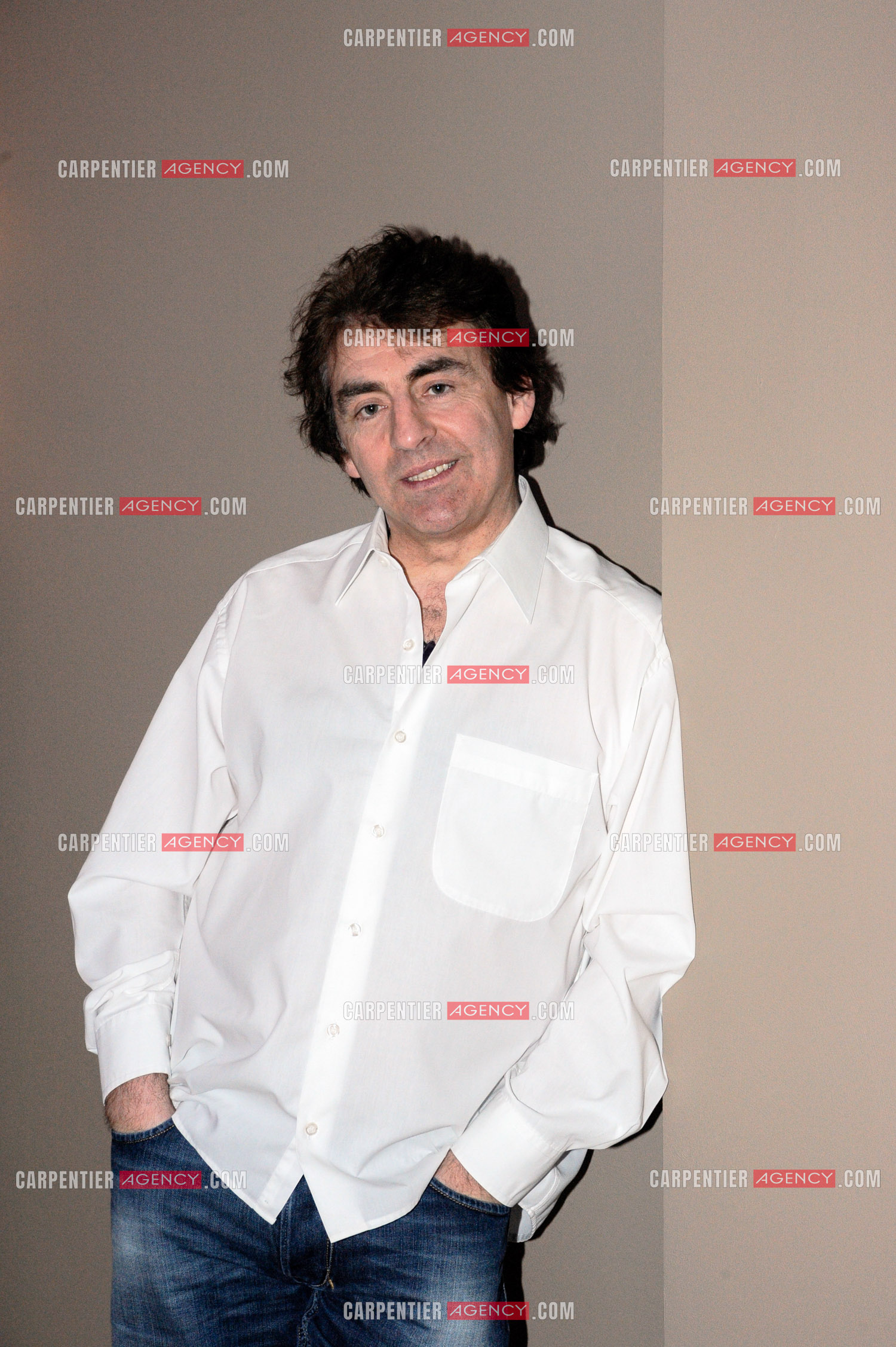 Le chanteur Claude Barzotti chez lui en Belgique en 2011.         ( Exclusif )