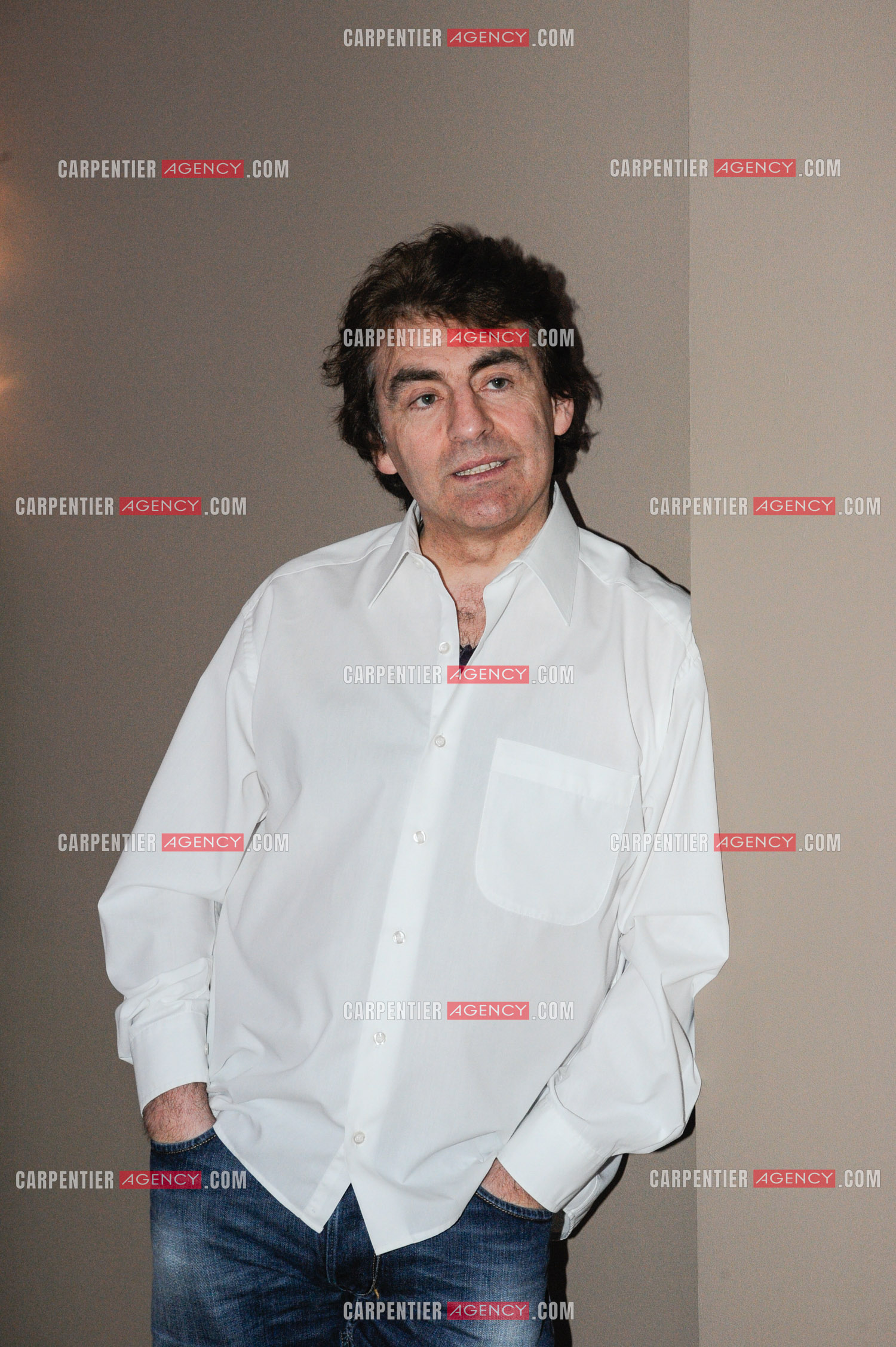 Le chanteur Claude Barzotti chez lui en Belgique en 2011.         ( Exclusif )