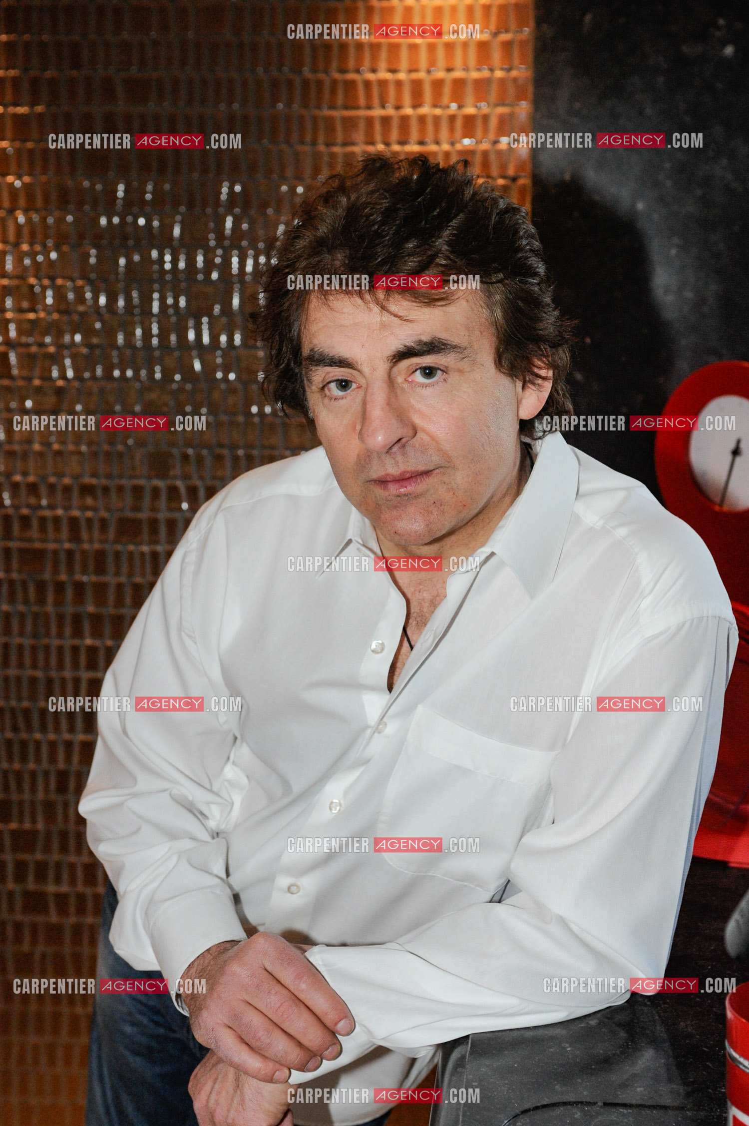 Le chanteur Claude Barzotti chez lui en Belgique en 2011.         ( Exclusif )