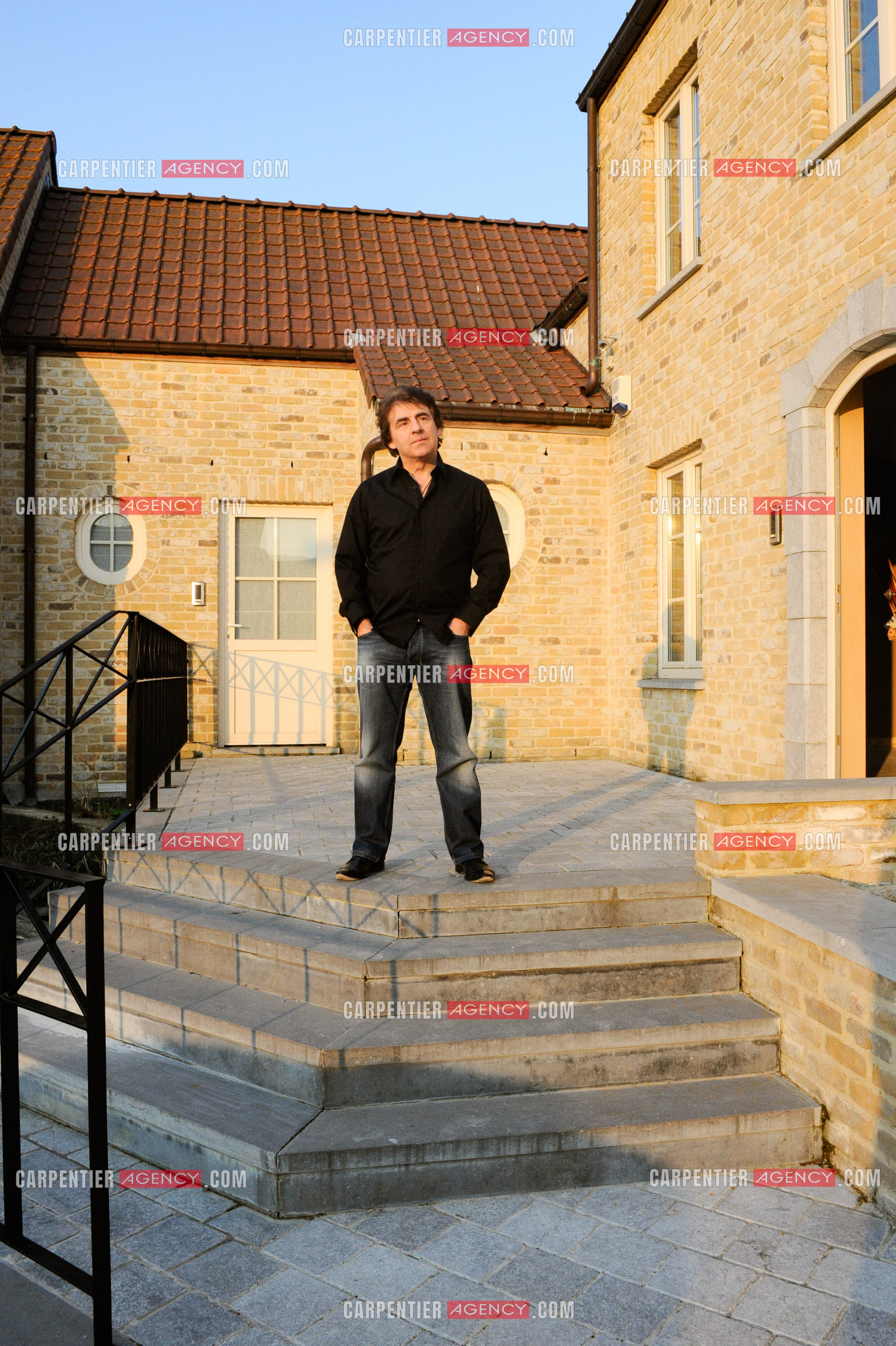 Le chanteur Claude Barzotti chez lui en Belgique en 2011.         ( Exclusif )