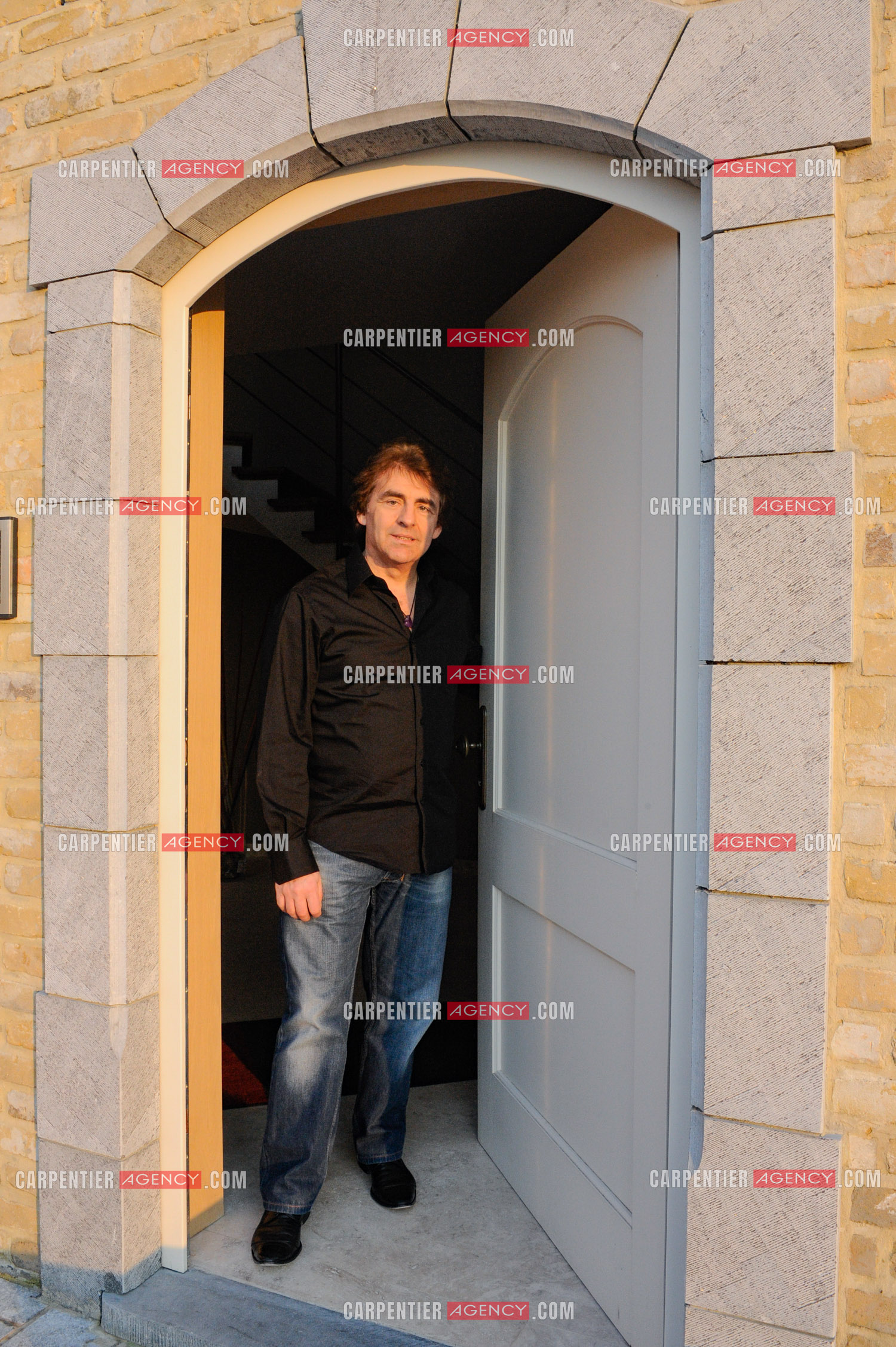 Le chanteur Claude Barzotti chez lui en Belgique en 2011.         ( Exclusif )