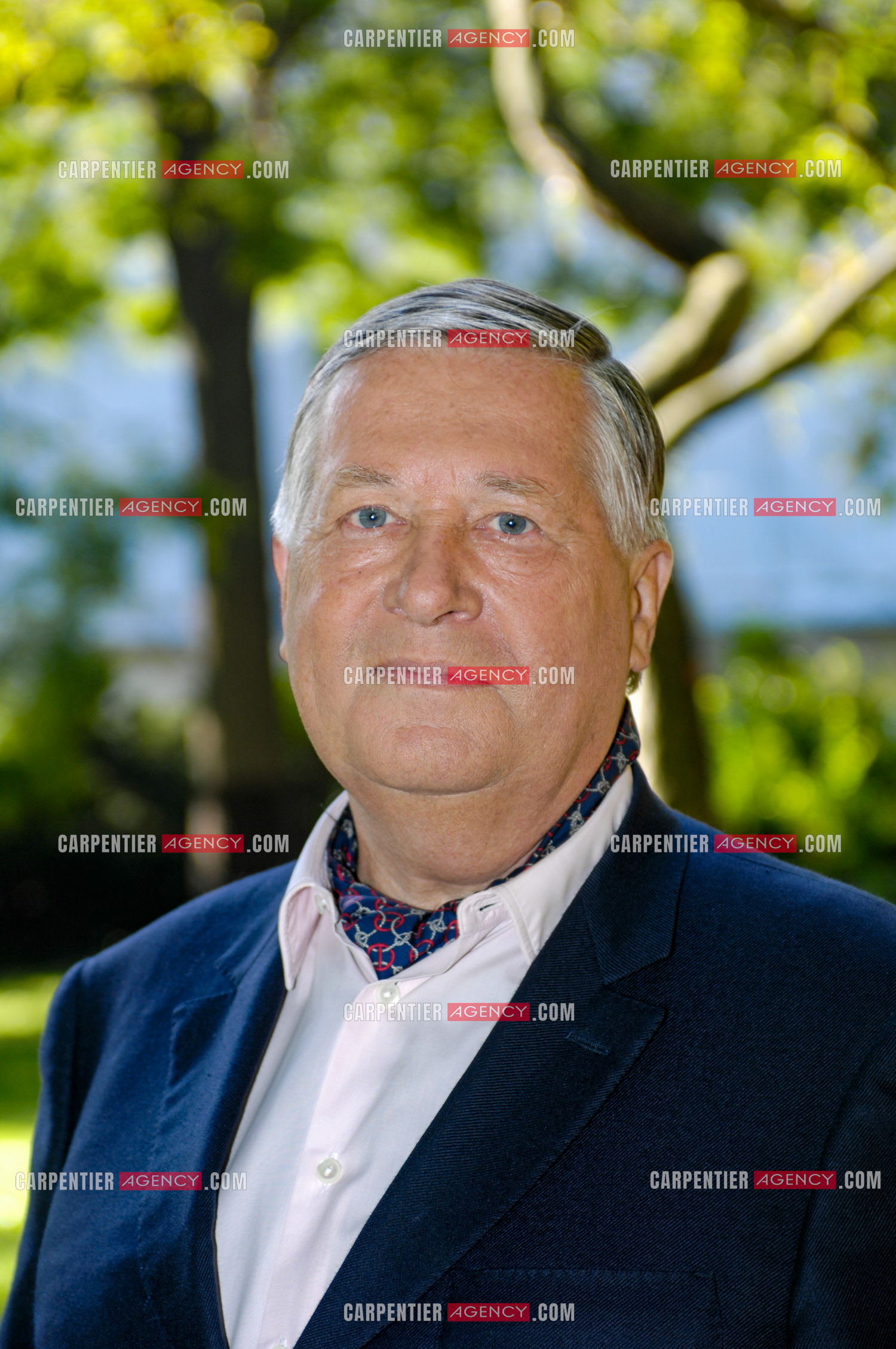 Le journaliste Alain Duhamel.  ( Exclusif )