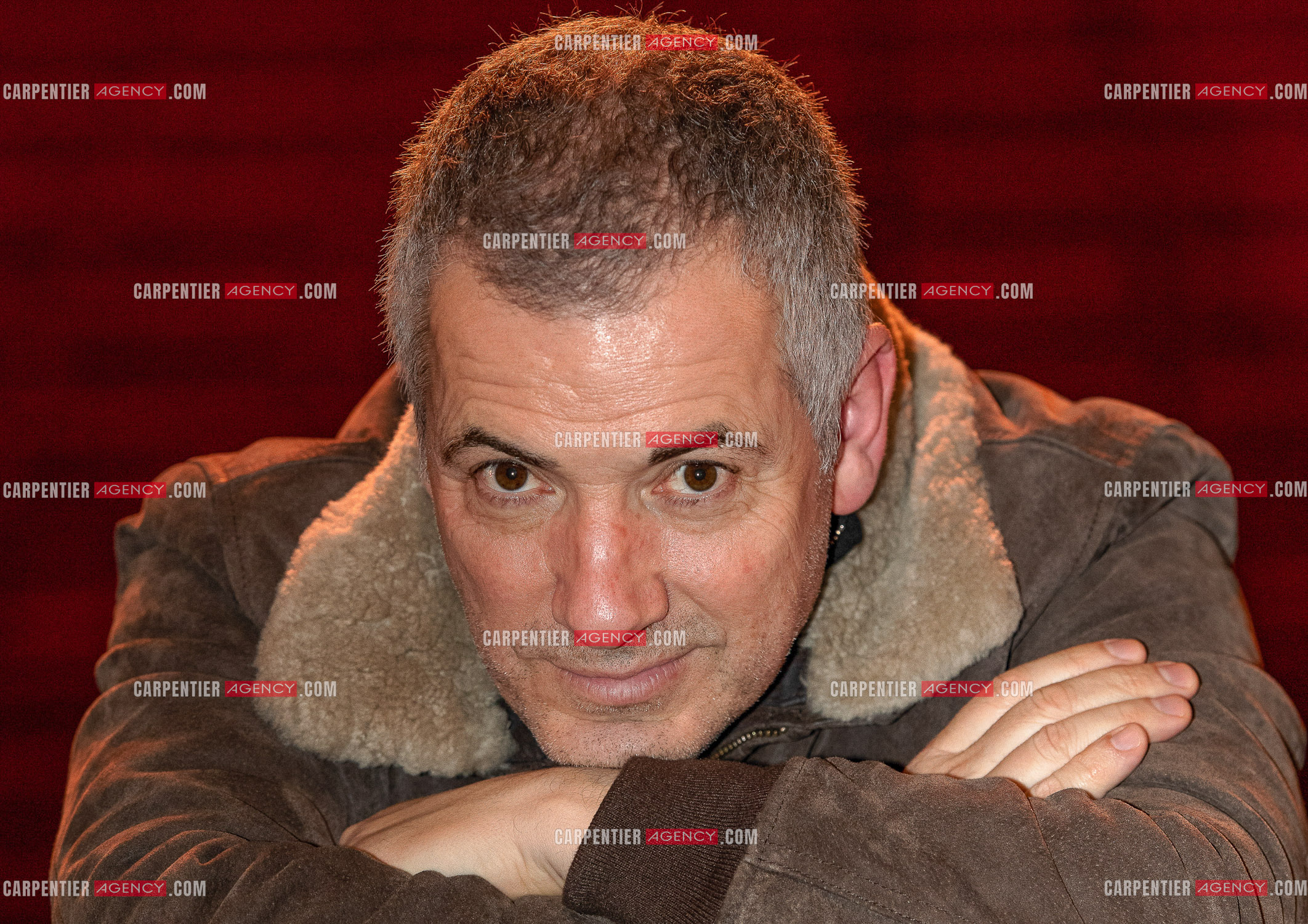 L'acteur Bruno Putzulu au théâtre Toursky a Marseille pour jouer sa pièce “ LES RITALS “.     ( Exclusif )