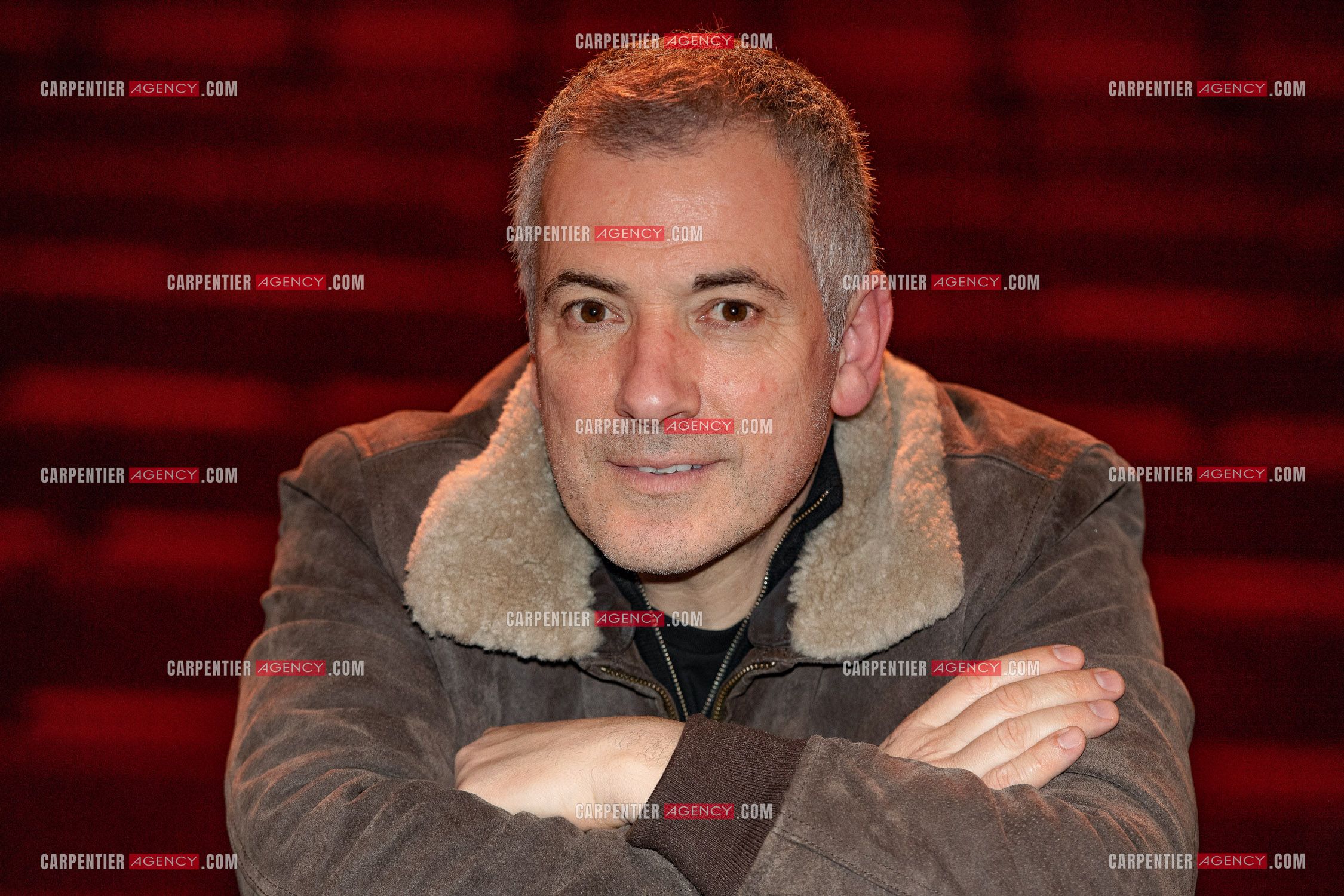 L'acteur Bruno Putzulu au théâtre Toursky a Marseille pour jouer sa pièce “ LES RITALS “.     ( Exclusif )