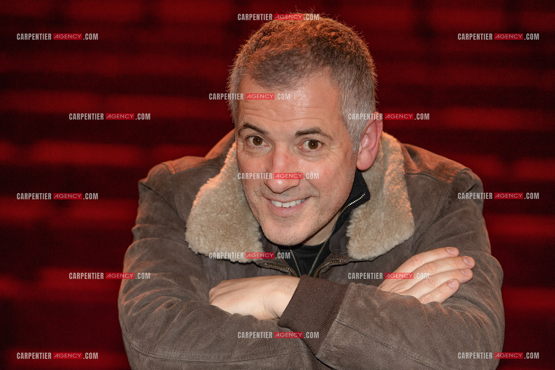 L'acteur Bruno Putzulu au théâtre Toursky a Marseille pour jouer sa pièce “ LES RITALS “.     ( Exclusif )