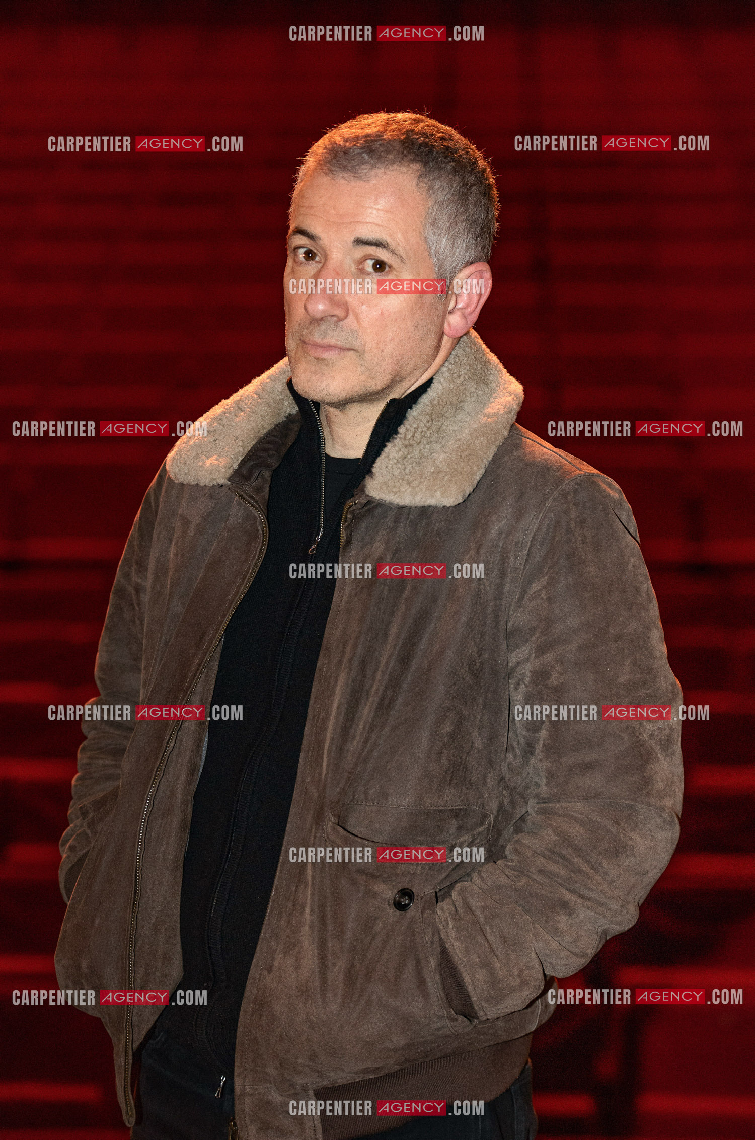L'acteur Bruno Putzulu au théâtre Toursky a Marseille pour jouer sa pièce “ LES RITALS “.     ( Exclusif )