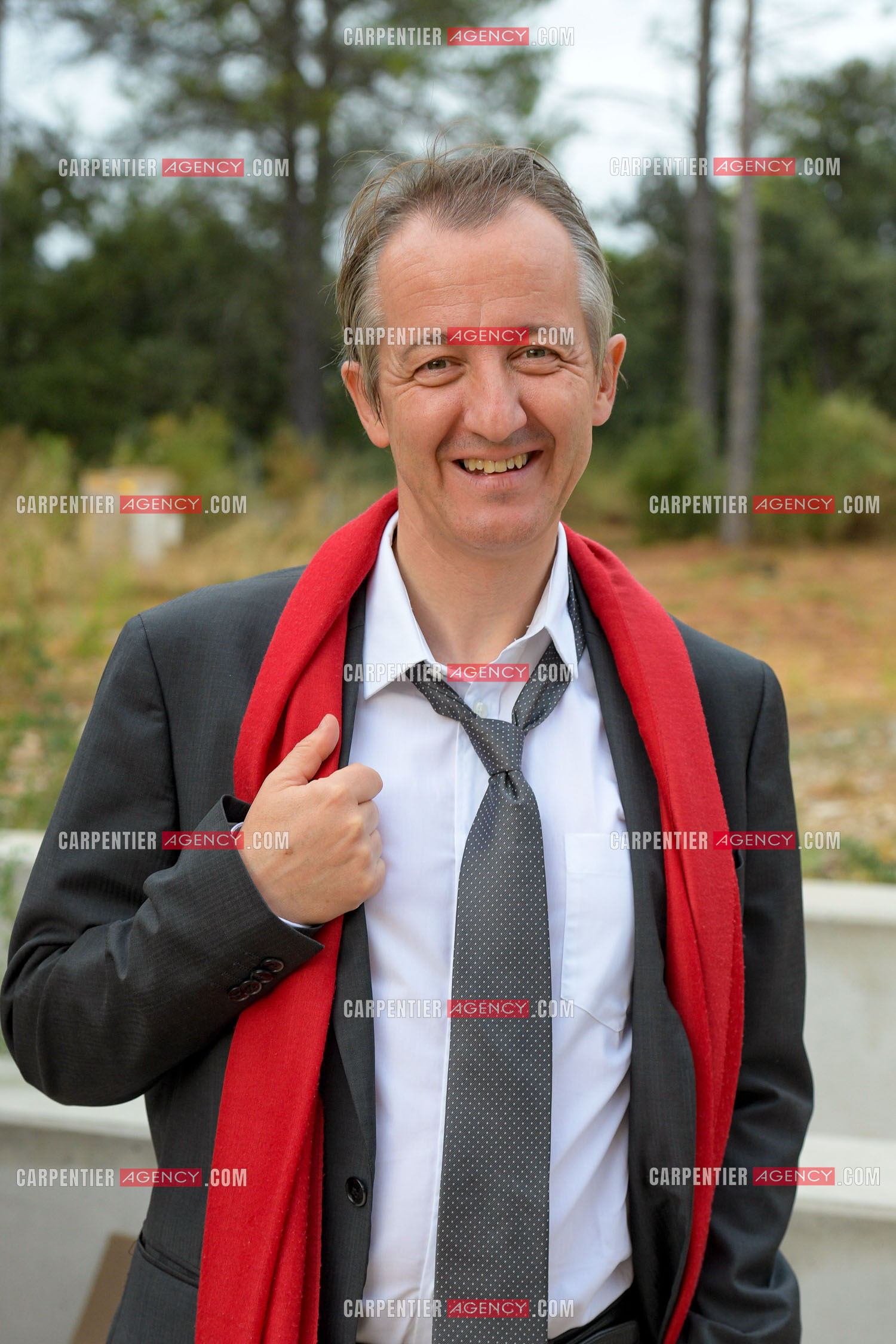 Le journaliste et chroniqueur sur BFM TV Christophe Barbier. ( Exclusif )