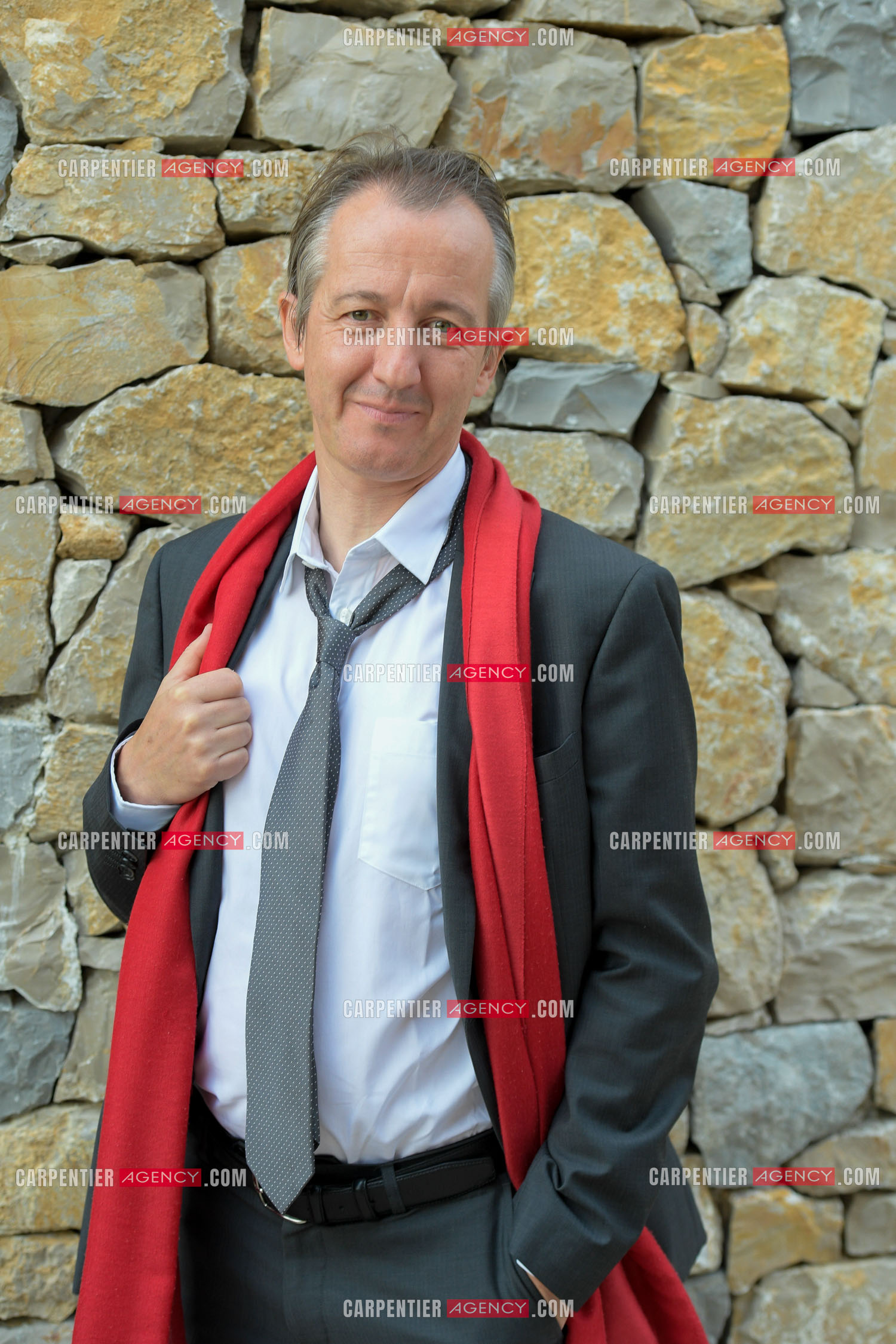 Le journaliste et chroniqueur sur BFM TV Christophe Barbier. ( Exclusif )
