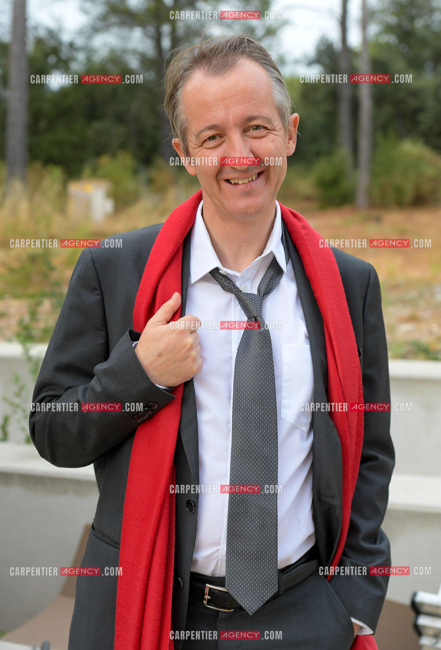 Le journaliste et chroniqueur sur BFM TV Christophe Barbier. ( Exclusif )