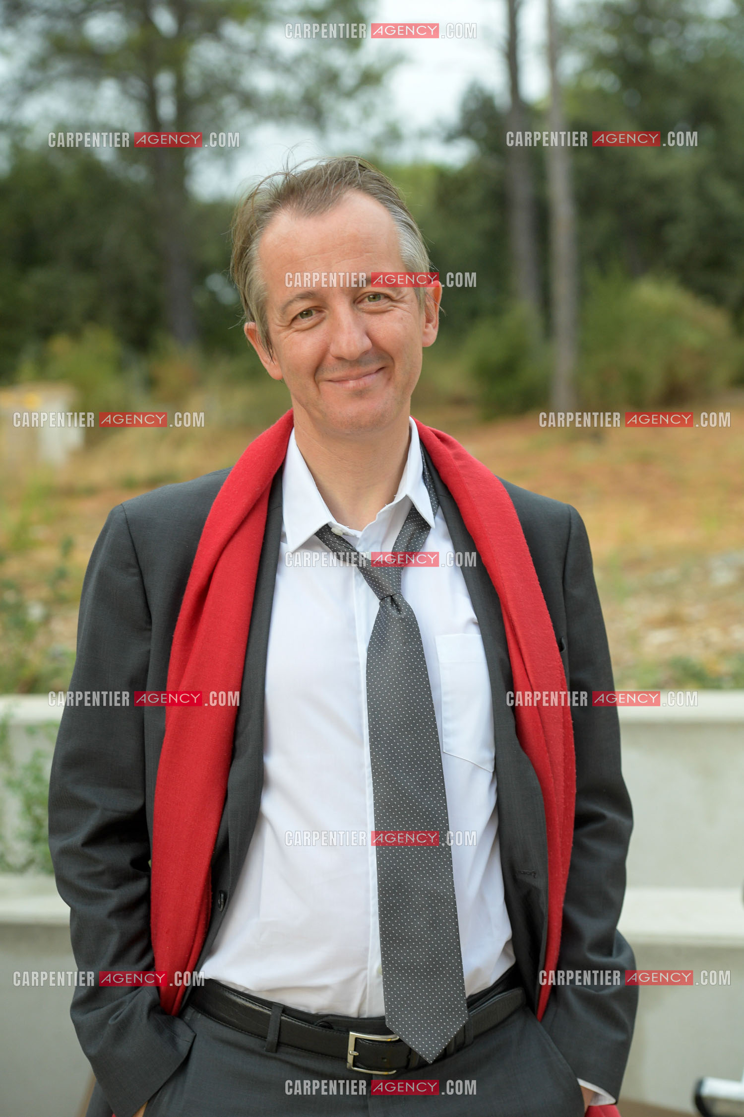 Le journaliste et chroniqueur sur BFM TV Christophe Barbier. ( Exclusif )