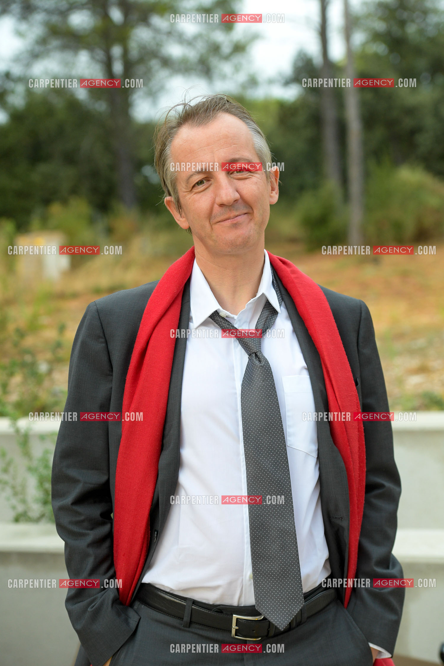 Le journaliste et chroniqueur sur BFM TV Christophe Barbier. ( Exclusif )
