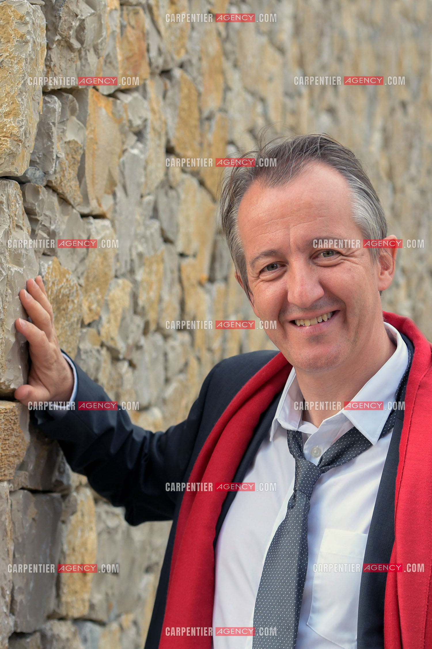 Le journaliste et chroniqueur sur BFM TV Christophe Barbier. ( Exclusif )