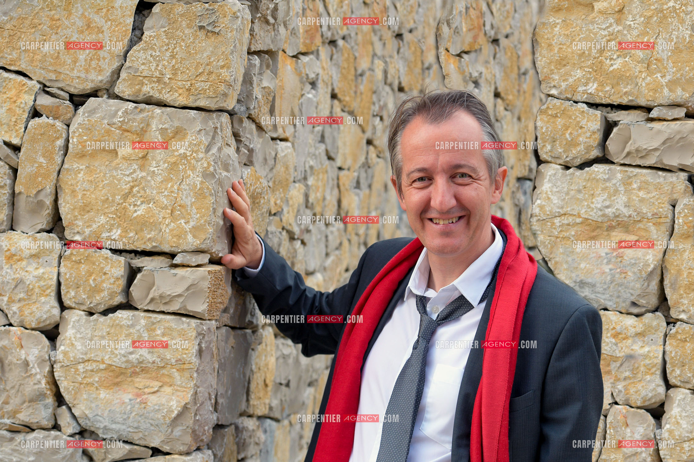 Le journaliste et chroniqueur sur BFM TV Christophe Barbier. ( Exclusif )