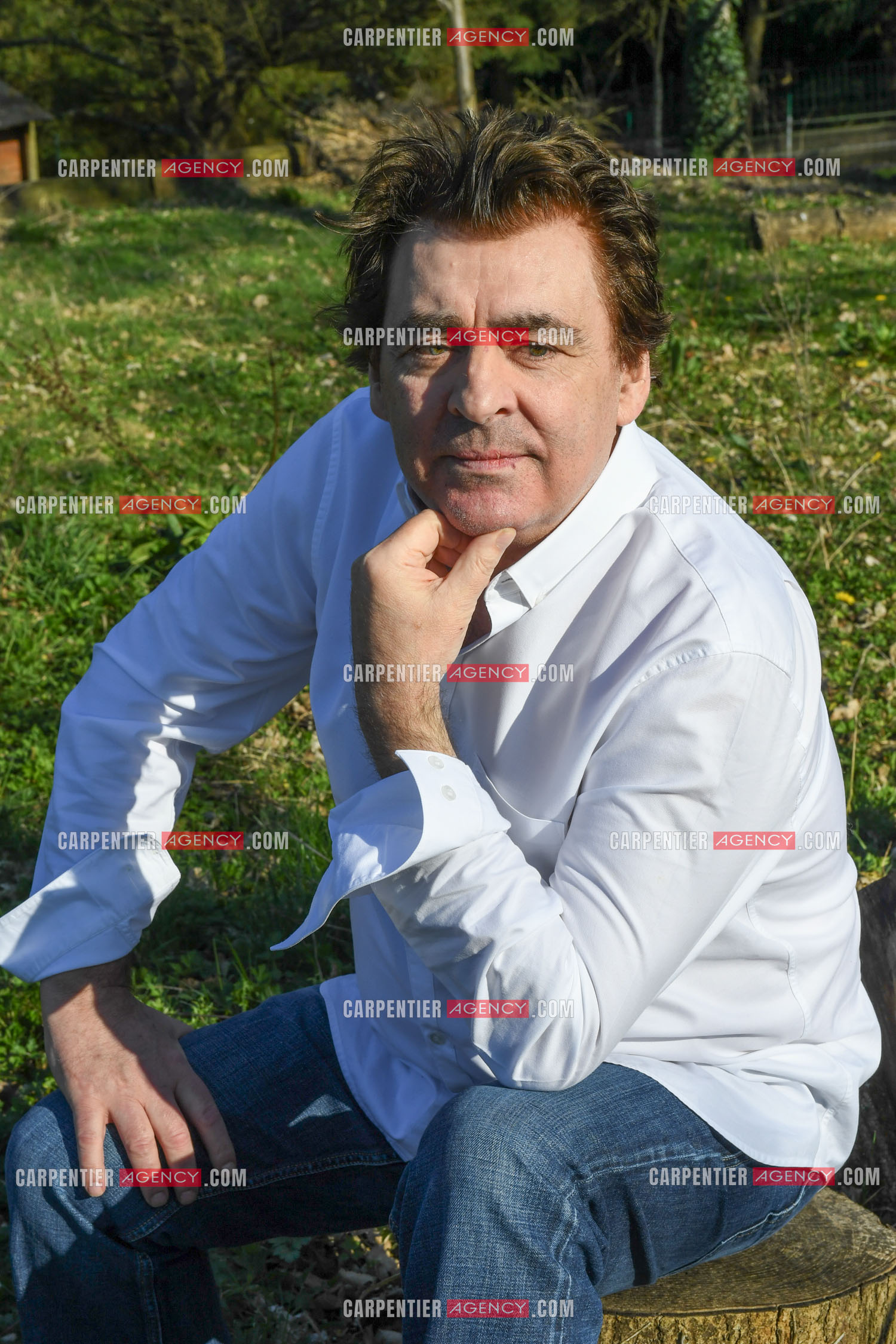 Le chanteur Claude Barzotti chez lui en Belgique en 2019.         ( Exclusif )