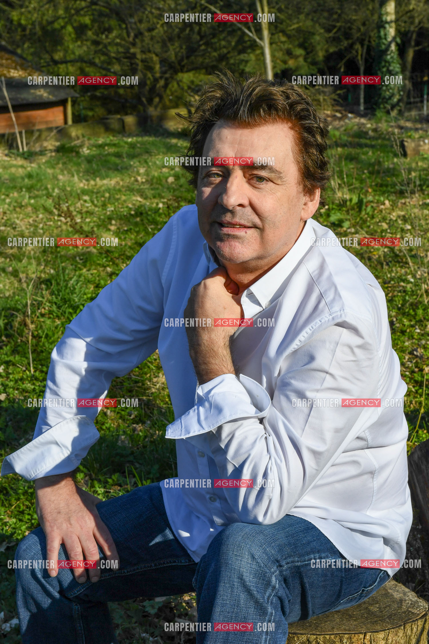 Le chanteur Claude Barzotti chez lui en Belgique en 2019.         ( Exclusif )