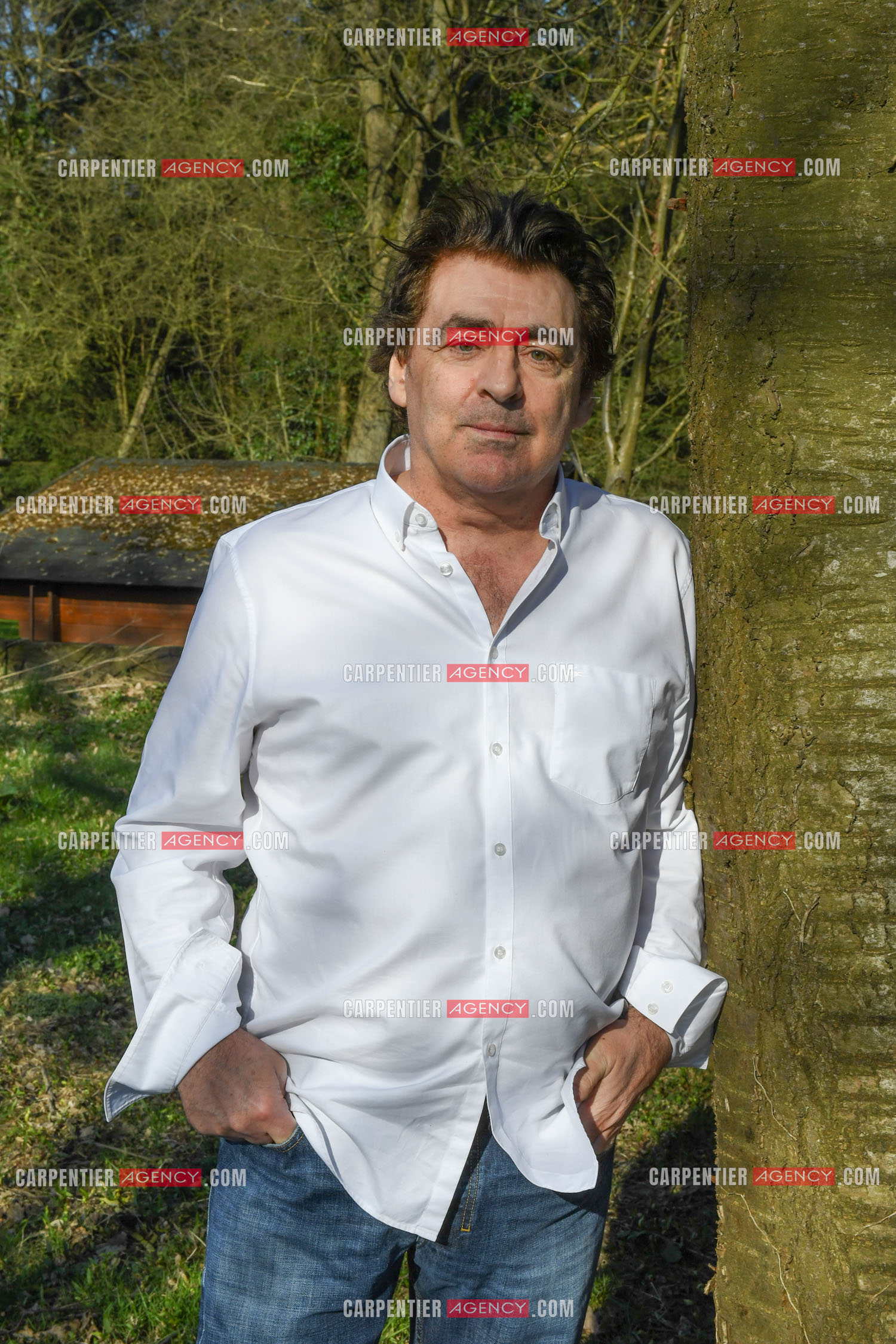 Le chanteur Claude Barzotti chez lui en Belgique en 2019.         ( Exclusif )