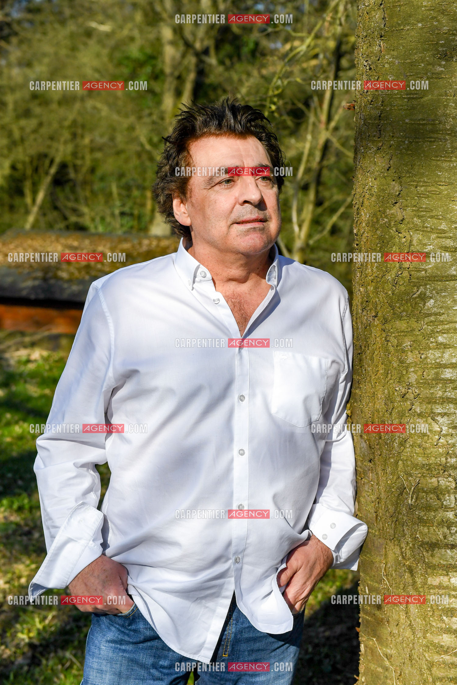 Le chanteur Claude Barzotti chez lui en Belgique en 2019.         ( Exclusif )
