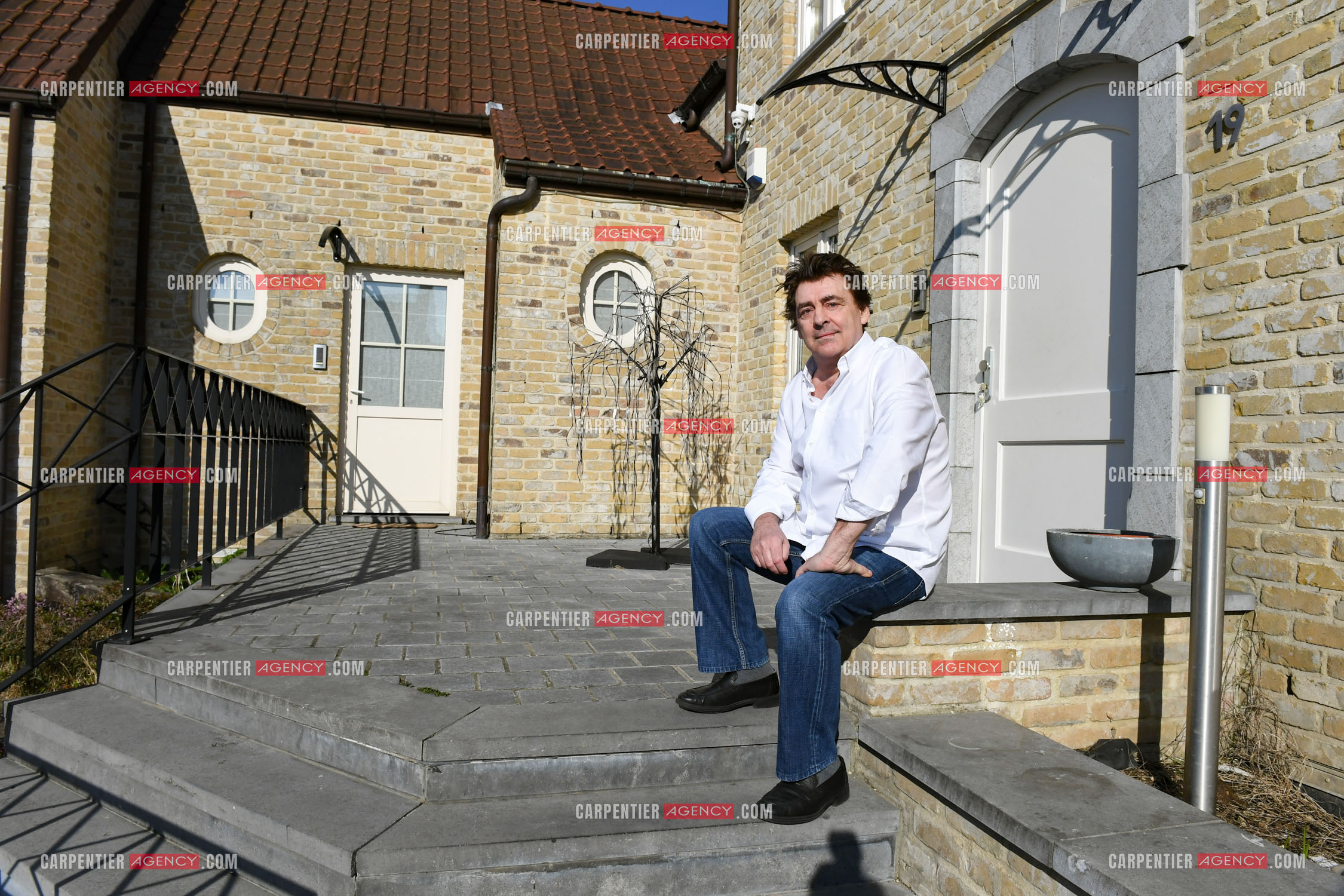 Le chanteur Claude Barzotti chez lui en Belgique en 2019.         ( Exclusif )