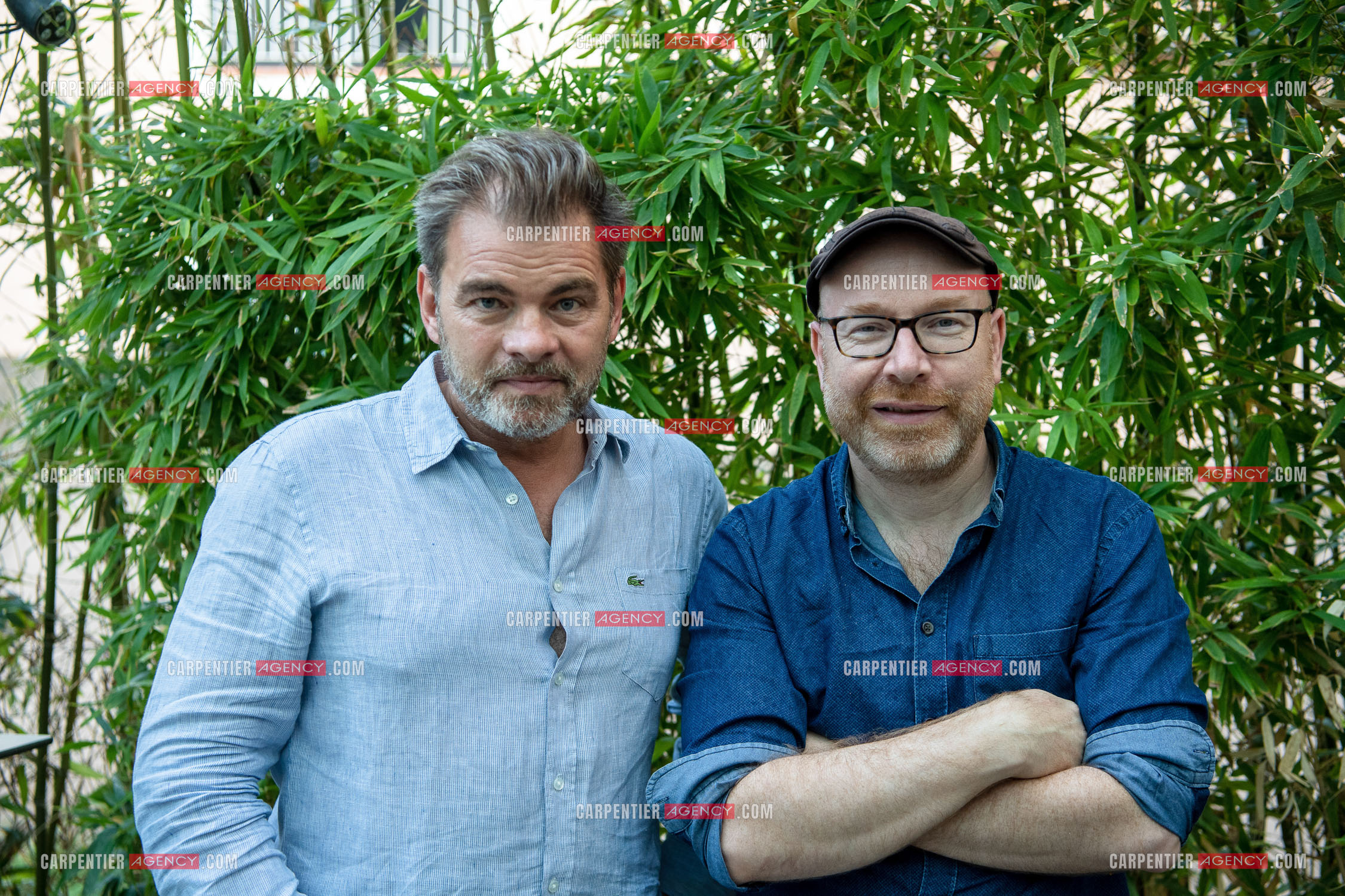 Avant première du film de Fabrice Maruca avec l'acteur Clovis Cornillac au cinéma “ SIX N'ÉTOILES “ de Six Fours dans le Var. L'auteur et l'acteur Fabrice Maruca et Clovis Cornillac.  ( Exclusif )