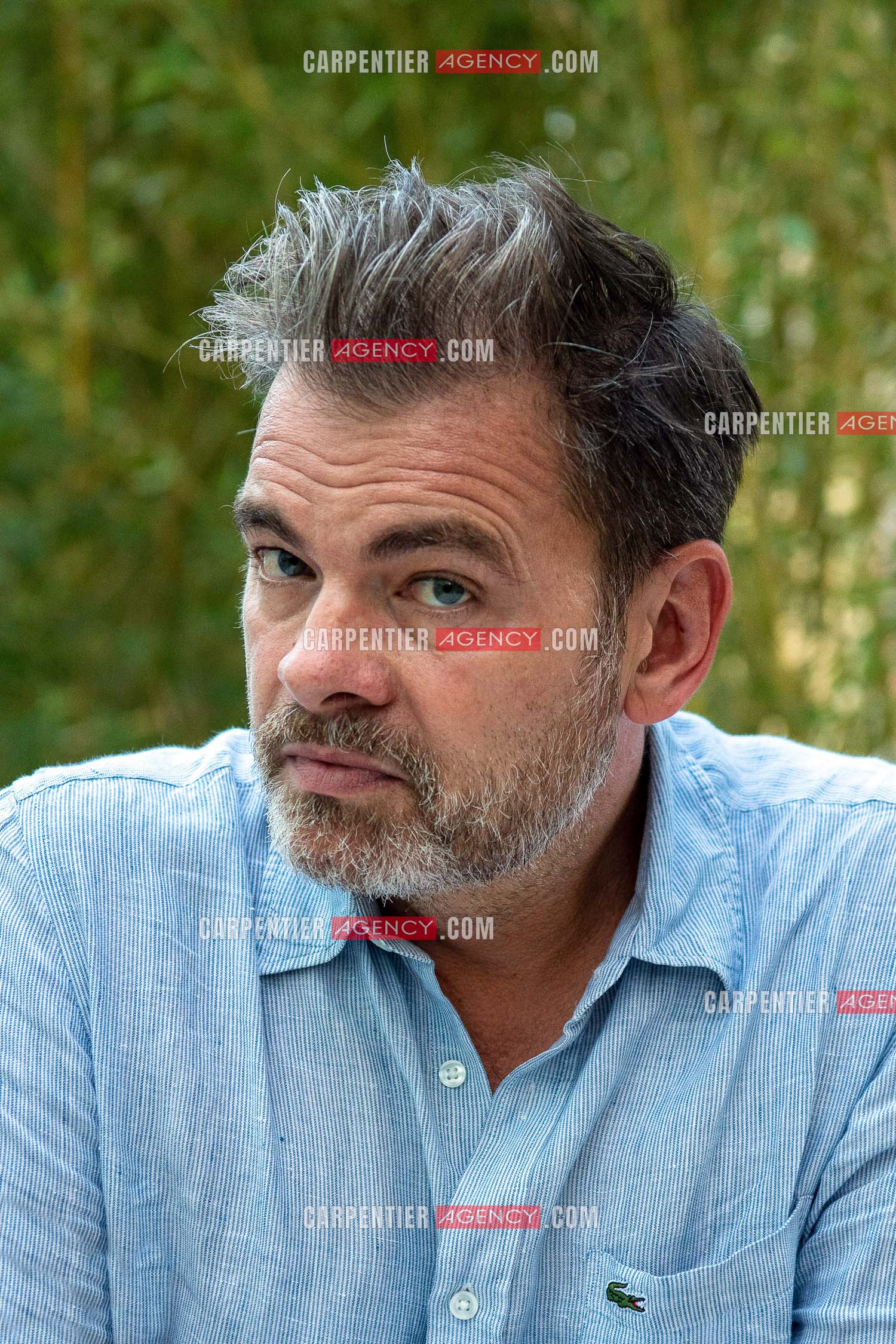 L'acteur Clovis Cornillac venu présenter son film “ Si on chantait “ au cinéma “ SIX N'ÉTOILES “ de Six Fours Les Plages.       ( Exclusif )