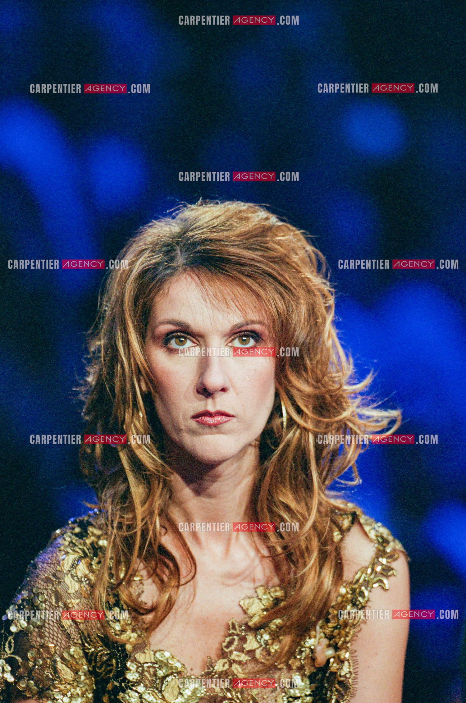 Enregistrement de l'émission spéciale Céline Dion sur TF1 le 17 Mars 2002.  ( Exclusif )