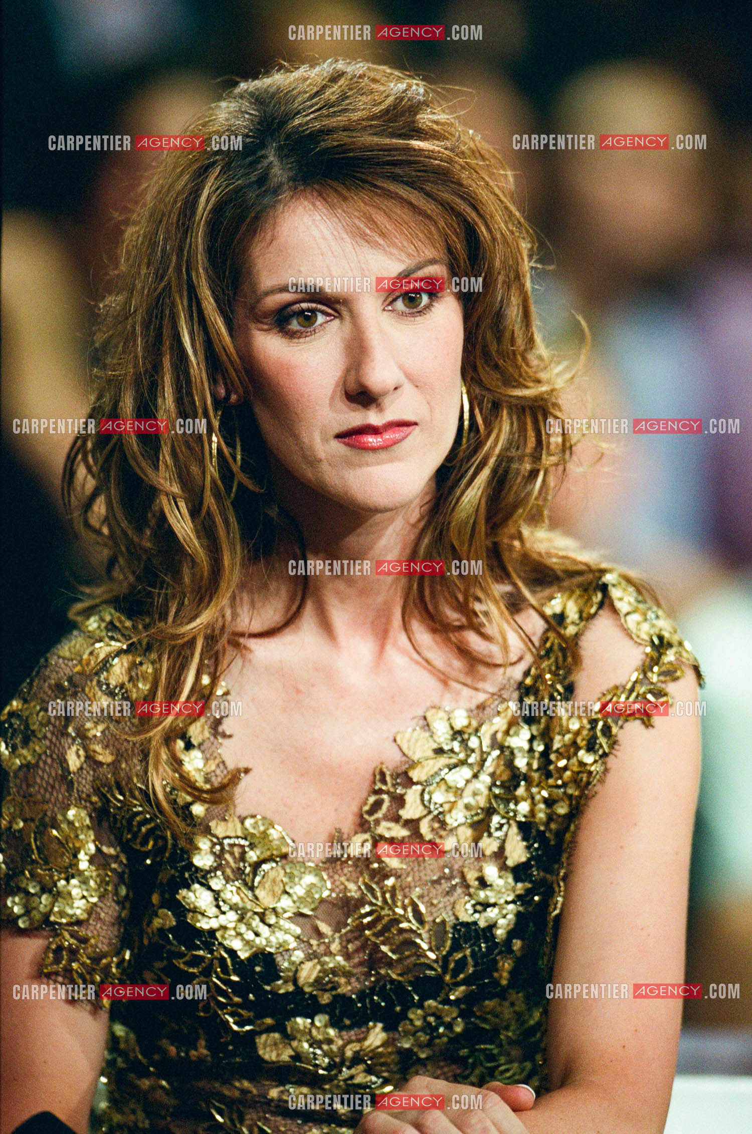 Enregistrement de l'émission spéciale Céline Dion sur TF1 le 17 Mars 2002.  ( Exclusif )