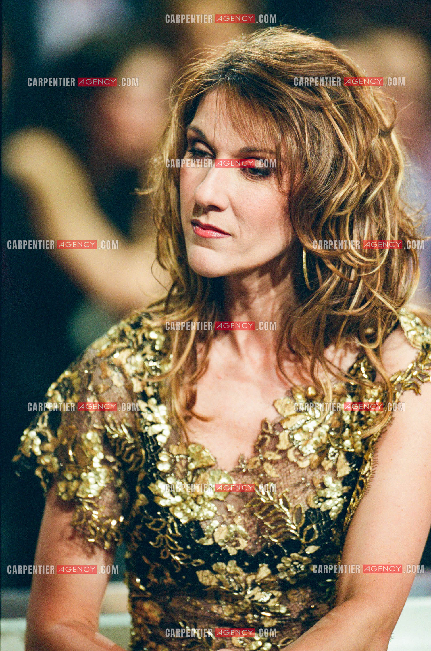 Enregistrement de l'émission spéciale Céline Dion sur TF1 le 17 Mars 2002.  ( Exclusif )