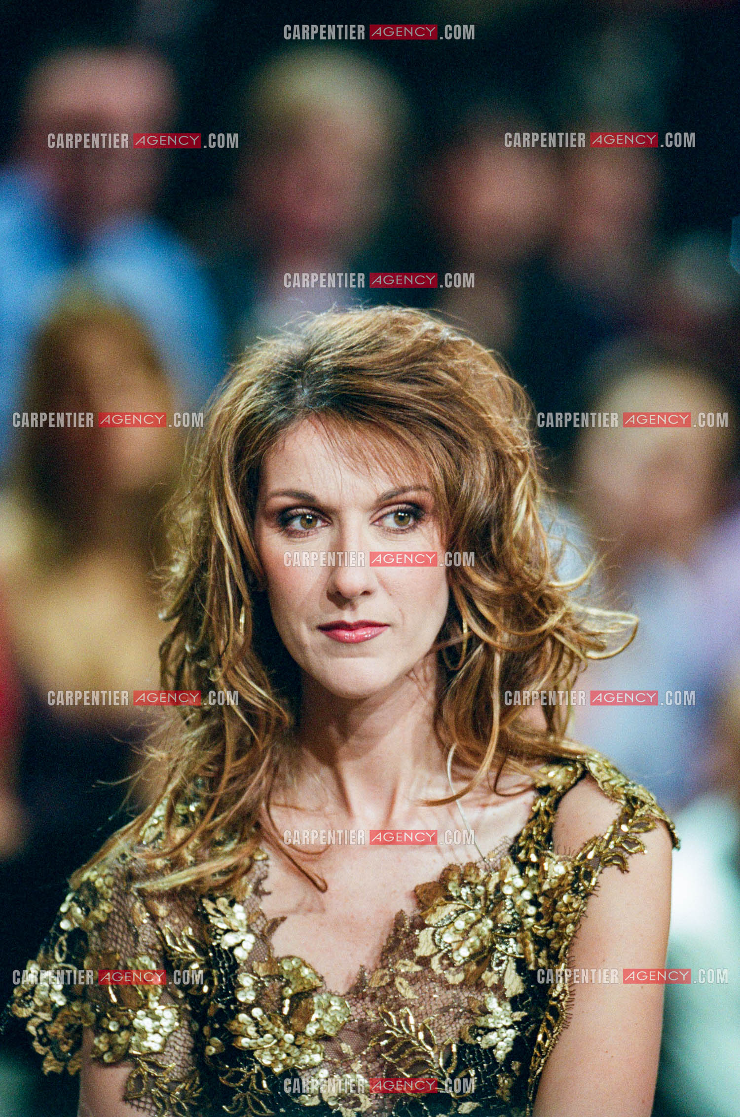 Enregistrement de l'émission spéciale Céline Dion sur TF1 le 17 Mars 2002.  ( Exclusif )