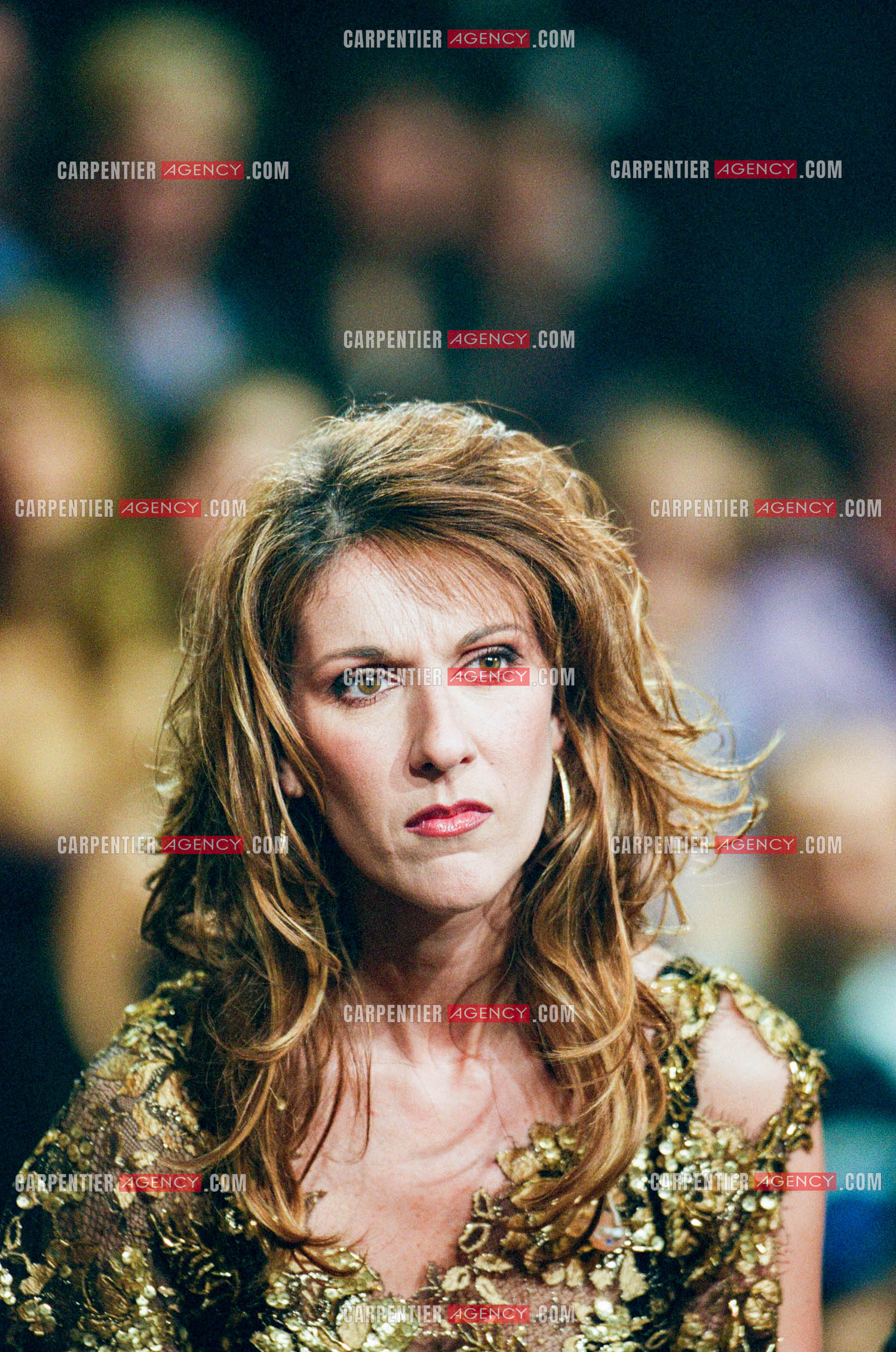 Enregistrement de l'émission spéciale Céline Dion sur TF1 le 17 Mars 2002.  ( Exclusif )