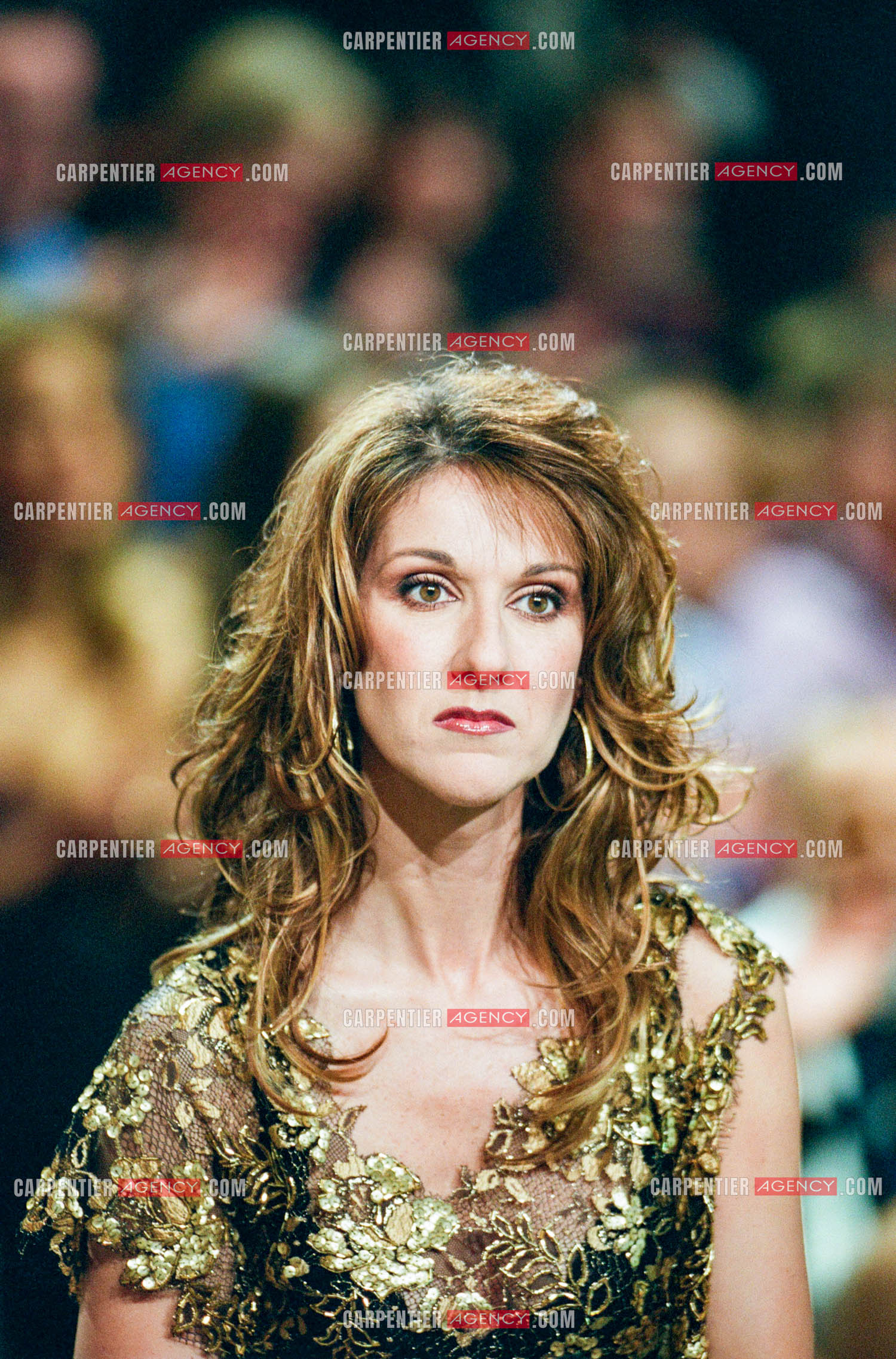 Enregistrement de l'émission spéciale Céline Dion sur TF1 le 17 Mars 2002.  ( Exclusif )