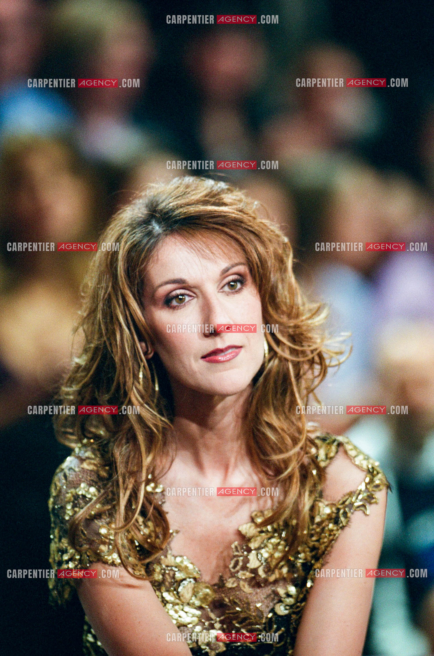 Enregistrement de l'émission spéciale Céline Dion sur TF1 le 17 Mars 2002.  ( Exclusif )