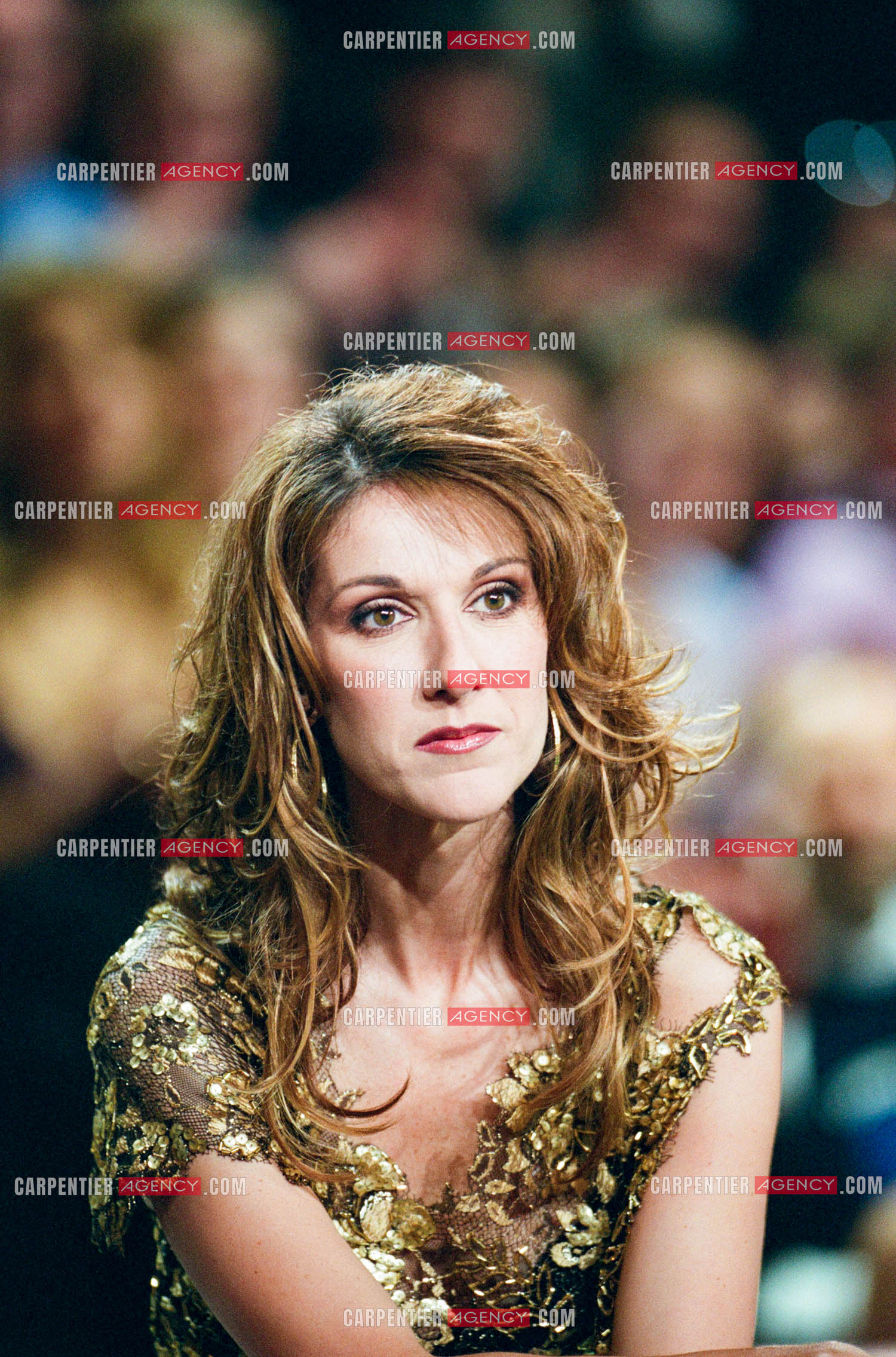 Enregistrement de l'émission spéciale Céline Dion sur TF1 le 17 Mars 2002.  ( Exclusif )