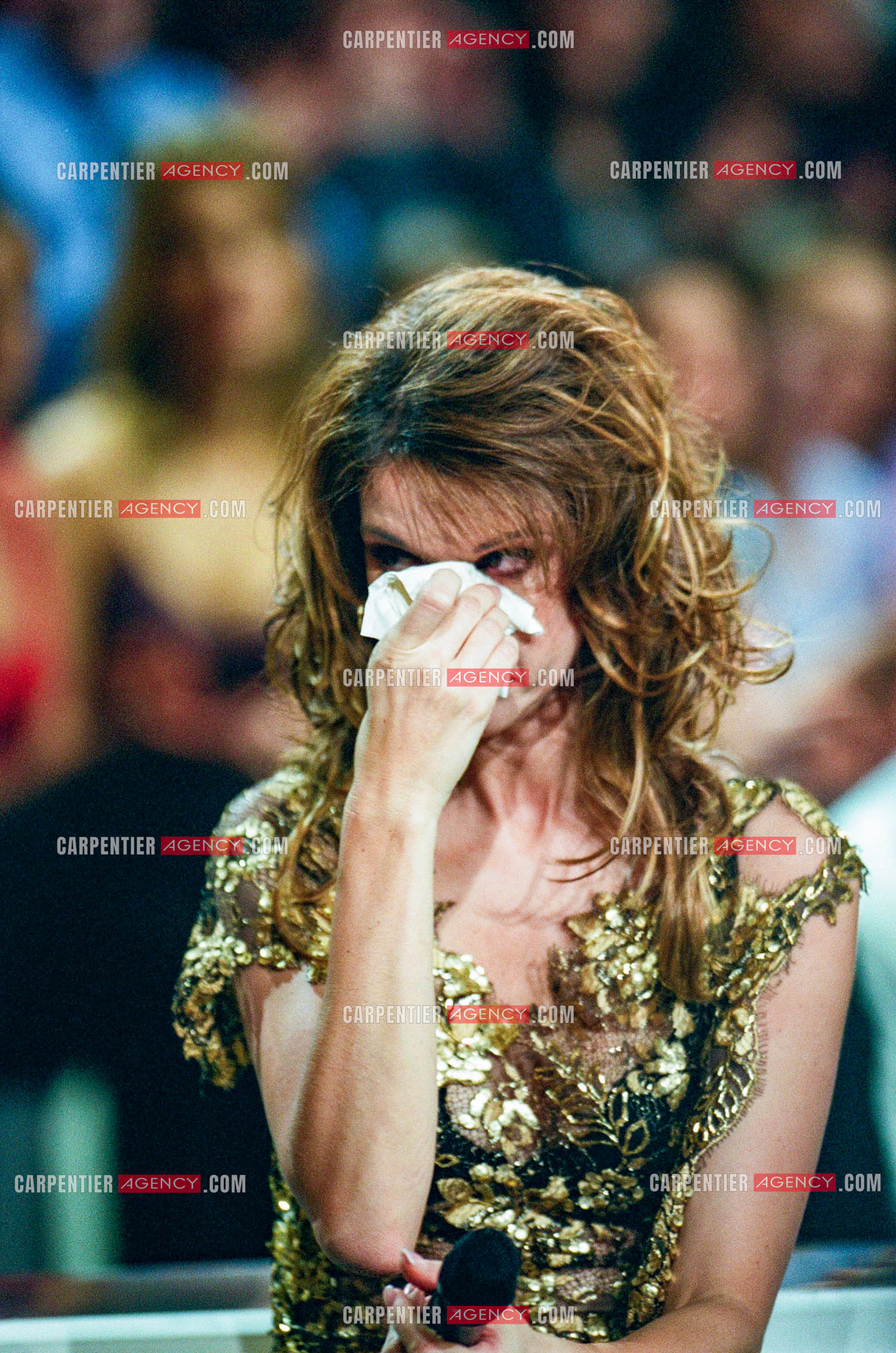 Enregistrement de l'émission spéciale Céline Dion sur TF1 le 17 Mars 2002.  ( Exclusif )