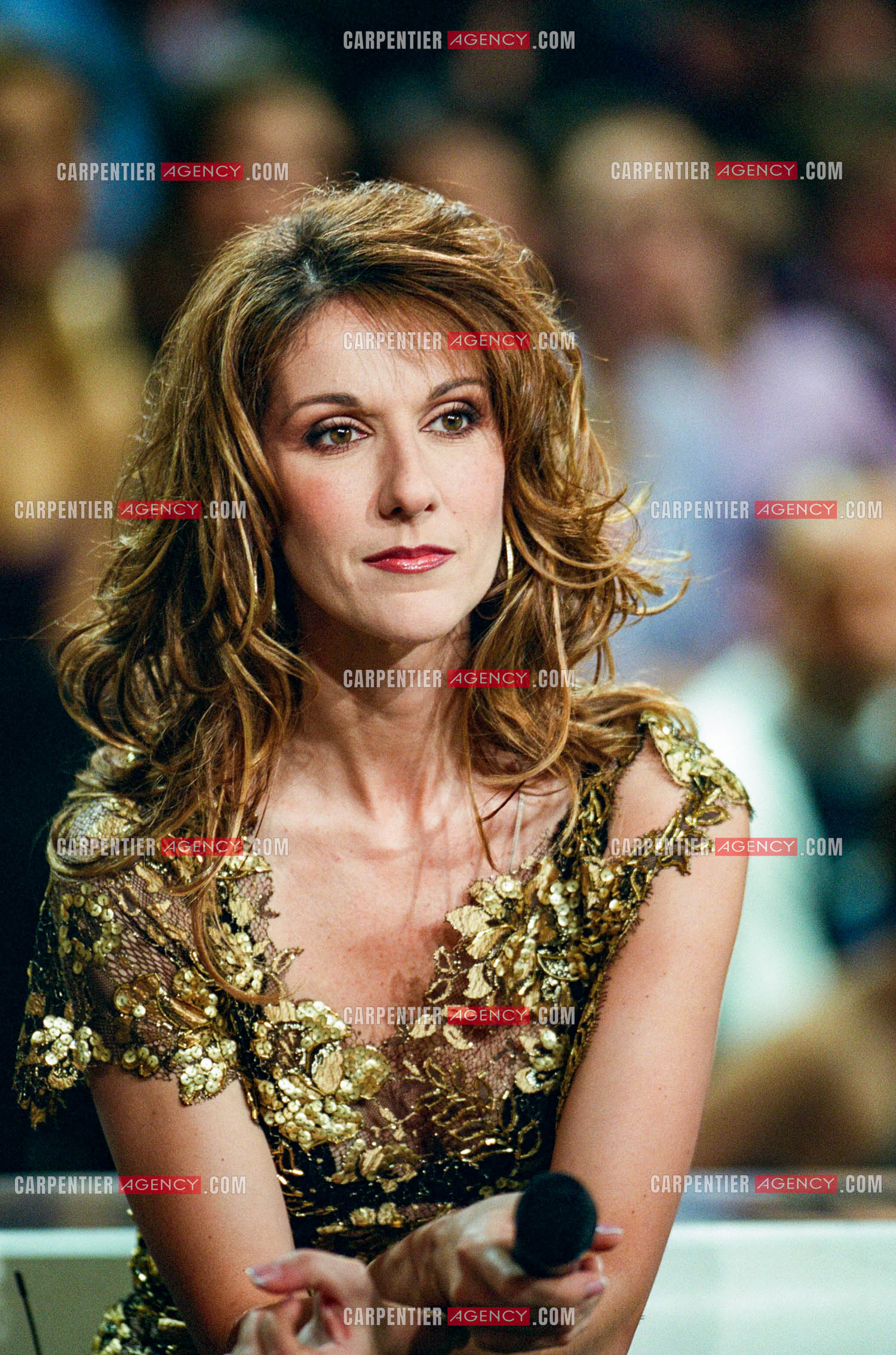 Enregistrement de l'émission spéciale Céline Dion sur TF1 le 17 Mars 2002.  ( Exclusif )