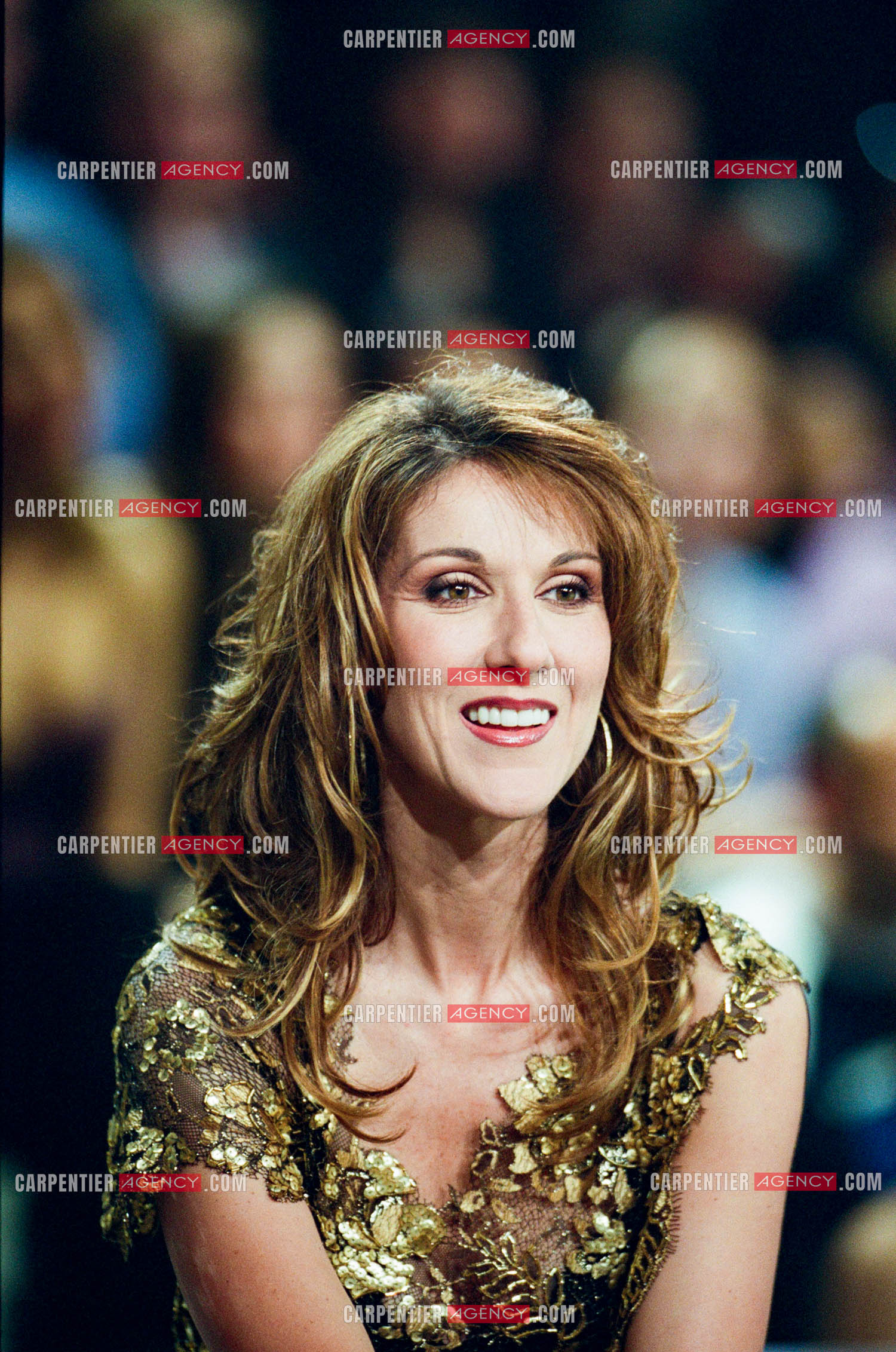 Enregistrement de l'émission spéciale Céline Dion sur TF1 le 17 Mars 2002.  ( Exclusif )