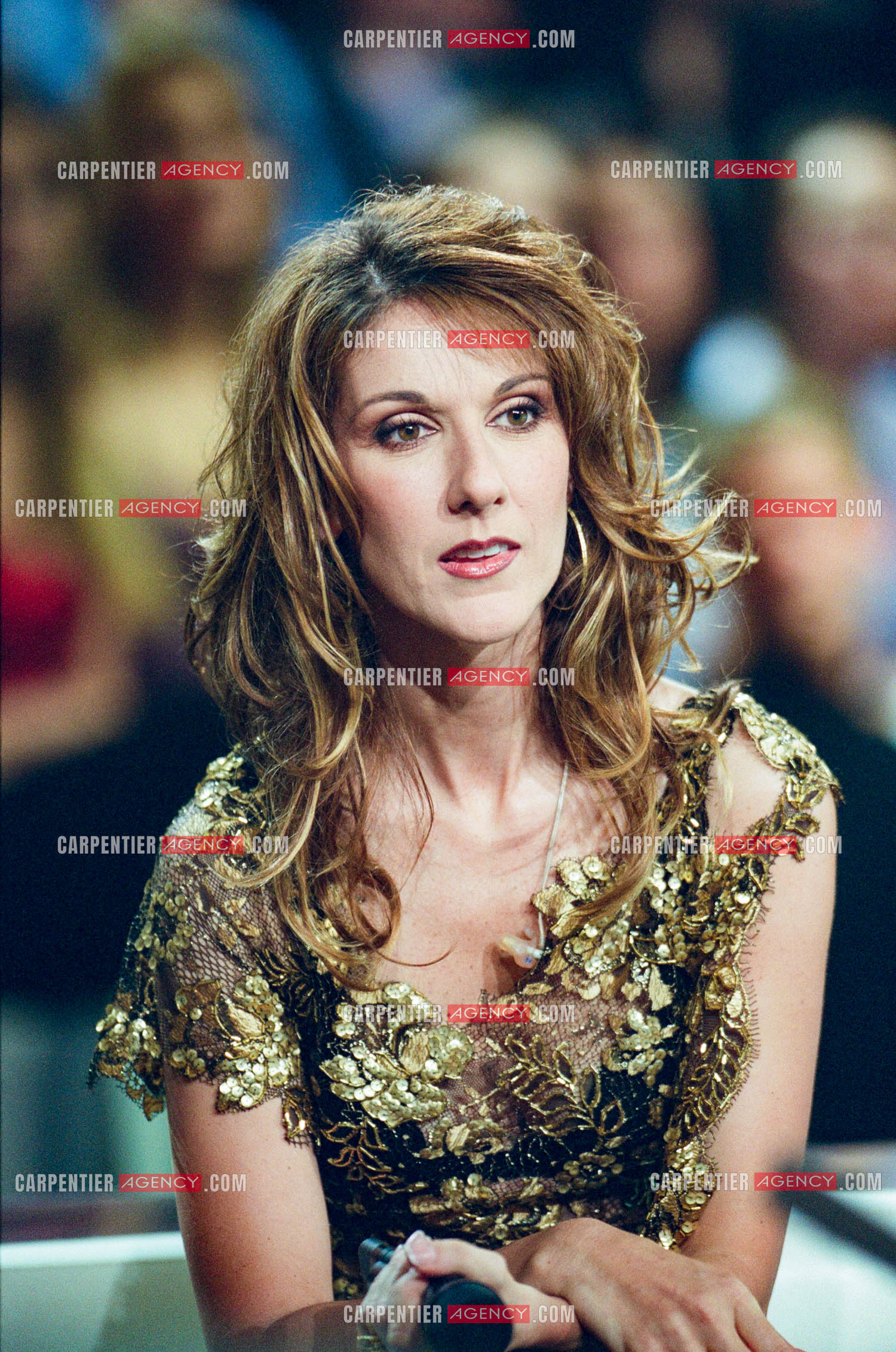 Enregistrement de l'émission spéciale Céline Dion sur TF1 le 17 Mars 2002.  ( Exclusif )