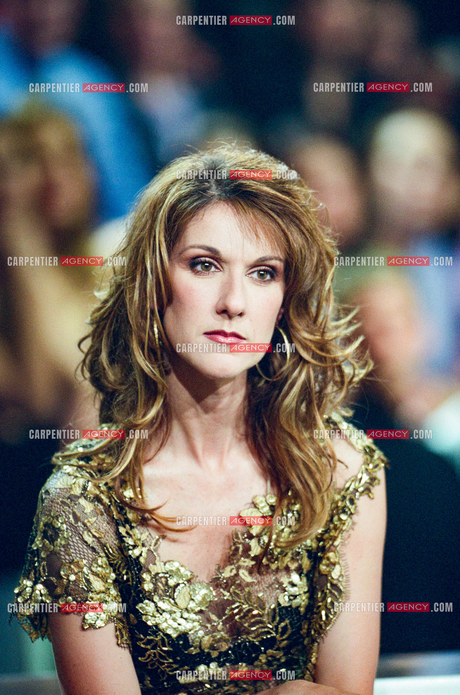 Enregistrement de l'émission spéciale Céline Dion sur TF1 le 17 Mars 2002.  ( Exclusif )