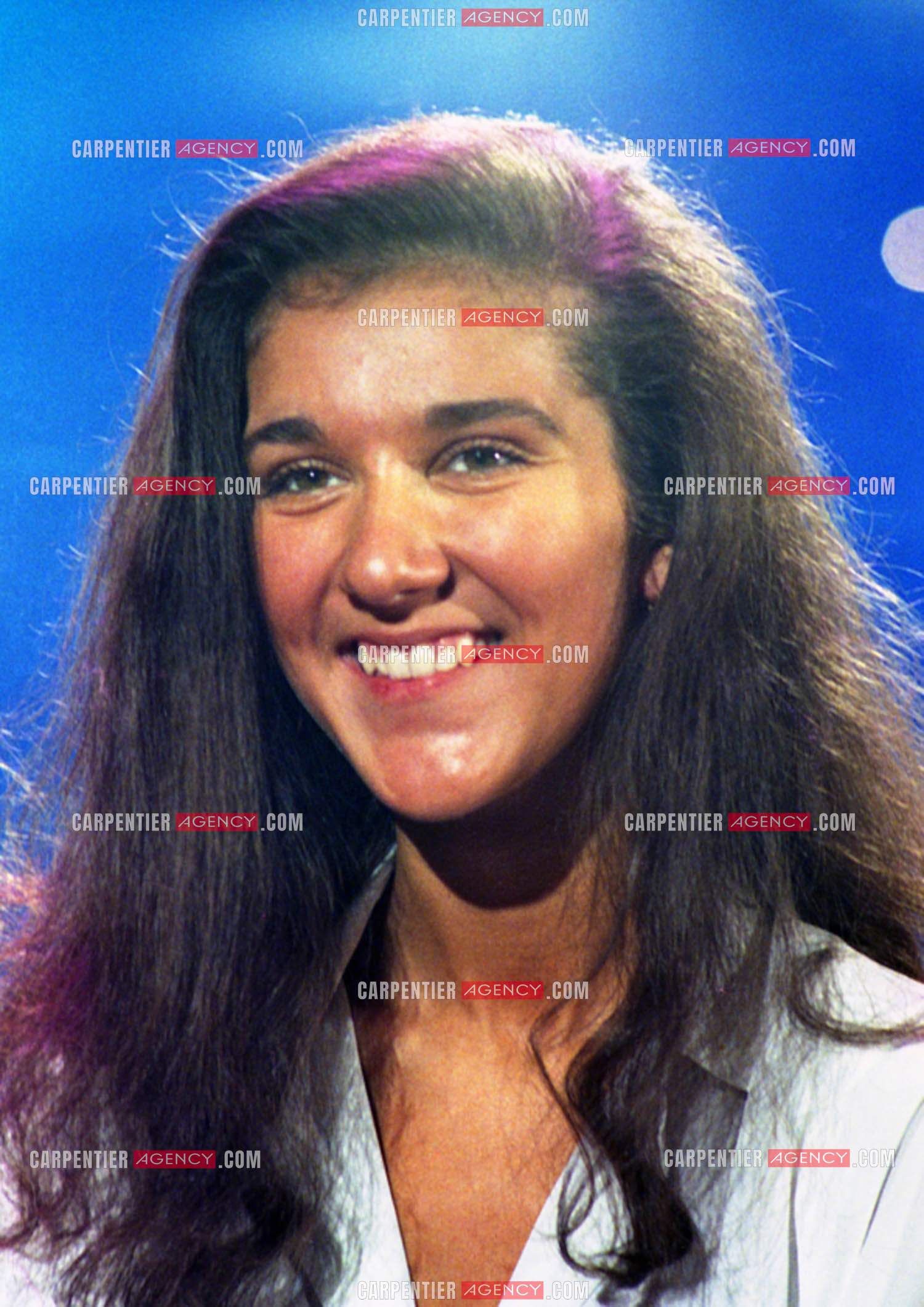 Les débuts de la chanteuse Céline Dion dans l'émission "Champs-Élysées" en 1983.    ( Exclusif )