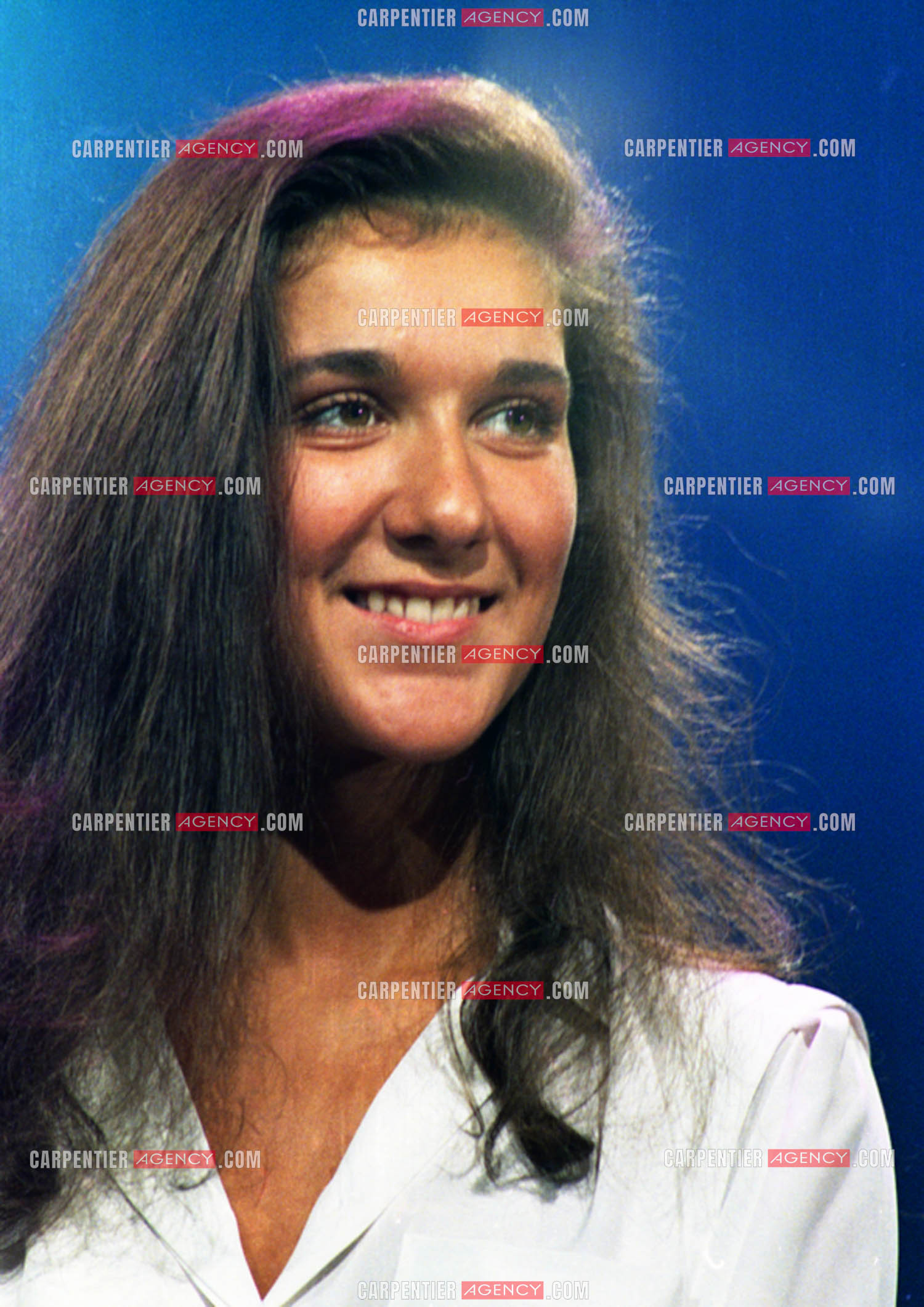 Les débuts de la chanteuse Céline Dion dans l'émission "Champs-Élysées" en 1983.    ( Exclusif )