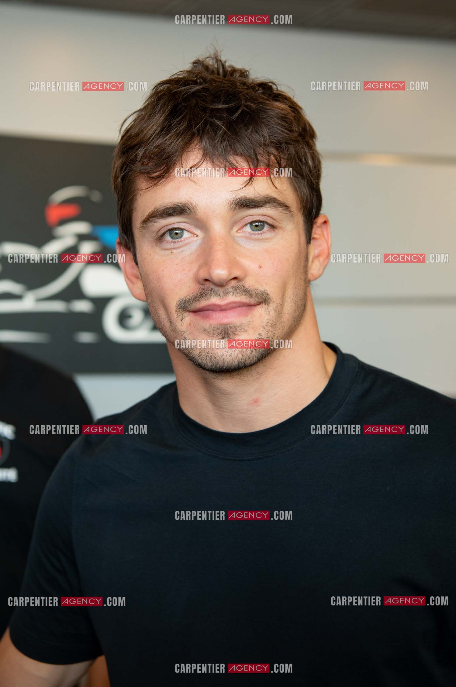 le pilote monégasque Charles Leclerc de la Scuderia Ferrari présent sur la piste du marathon de karting Jules Bianchi au Castelet.    ( Exclusif )