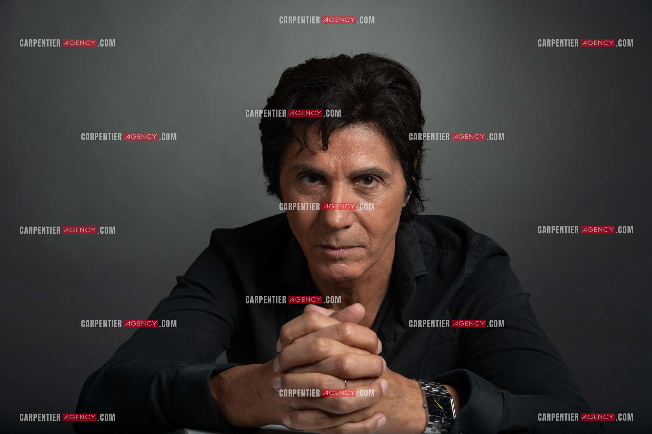 Portrait du chanteur Jean-Luc Lahaye.  ( Exclusif )