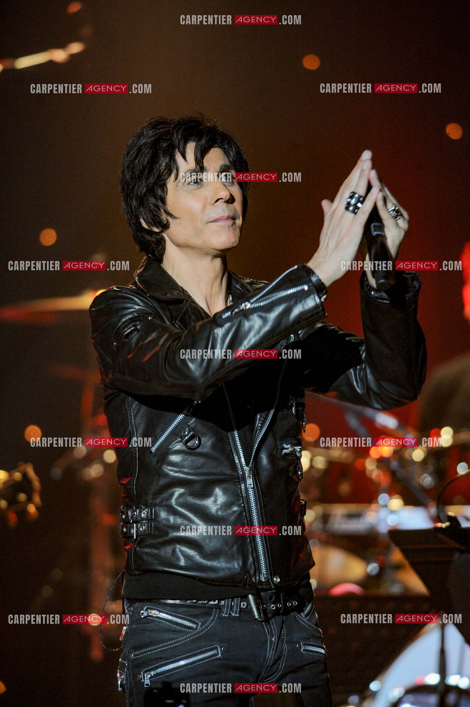 Le chanteur Jean-Luc Lahaye en concert au Bataclan.      ( Exclusif )