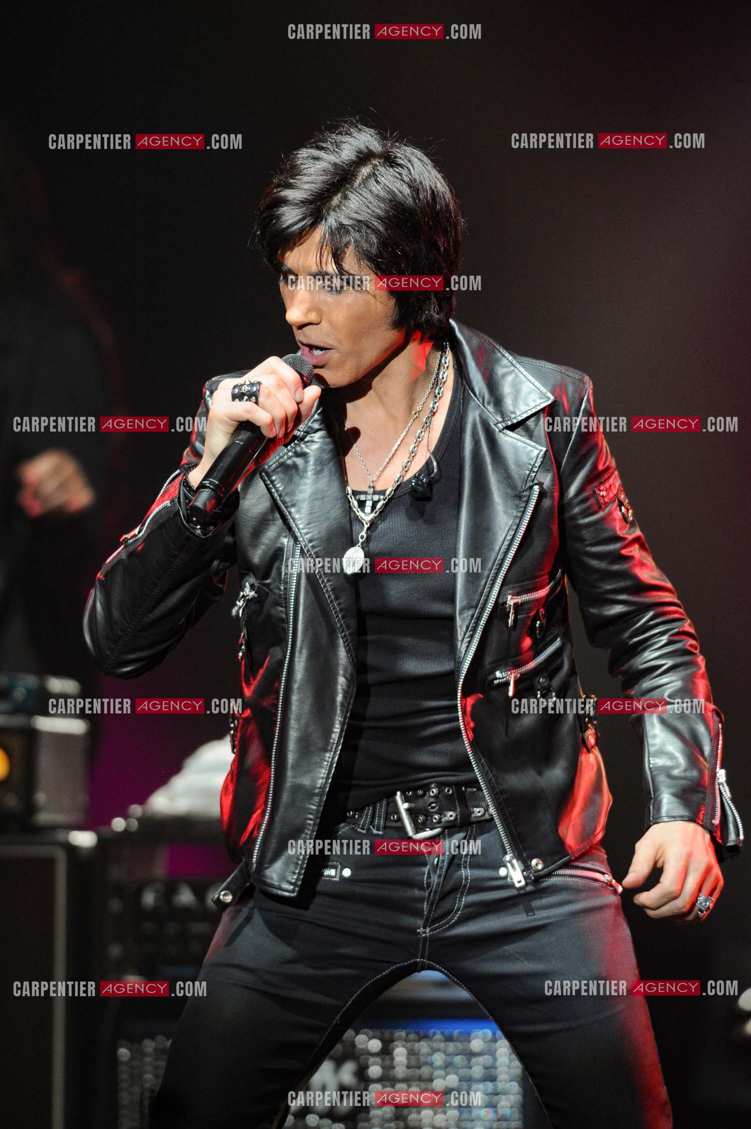 Le chanteur Jean-Luc Lahaye en concert au Bataclan.      ( Exclusif )