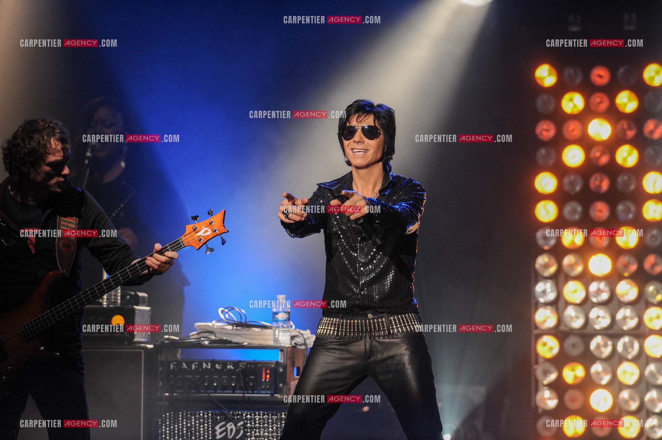 Le chanteur Jean-Luc Lahaye en concert au Bataclan.      ( Exclusif )