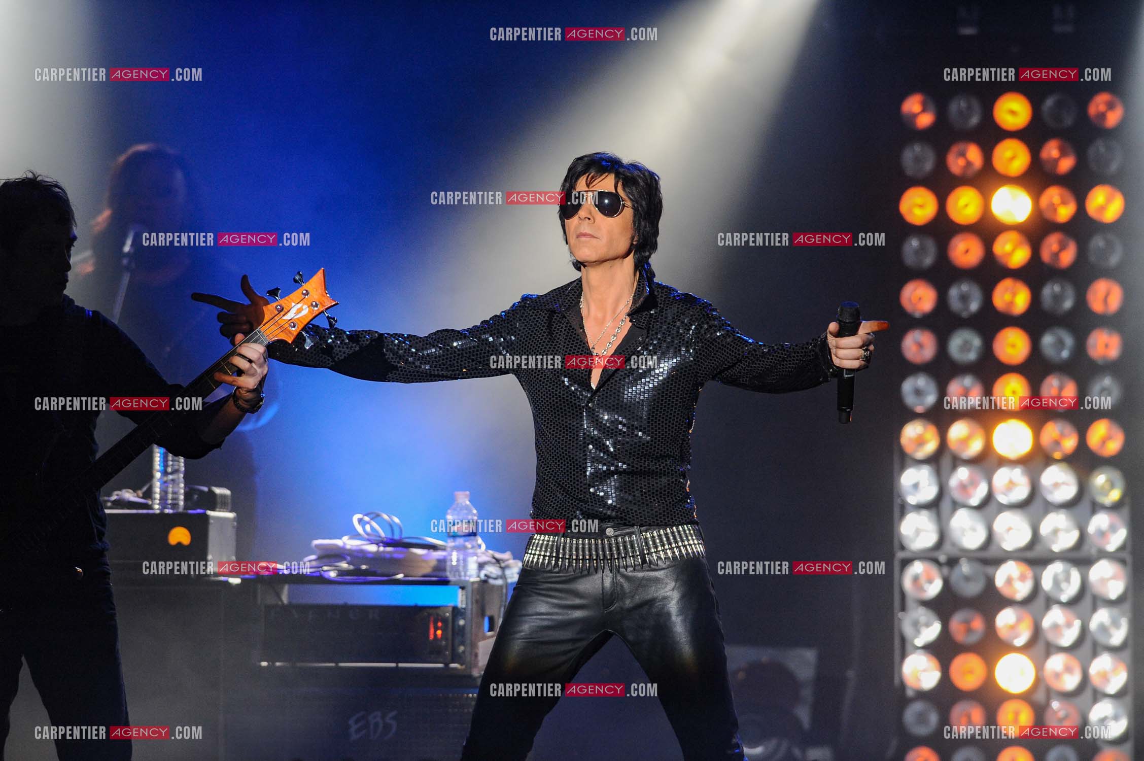Le chanteur Jean-Luc Lahaye en concert au Bataclan.      ( Exclusif )