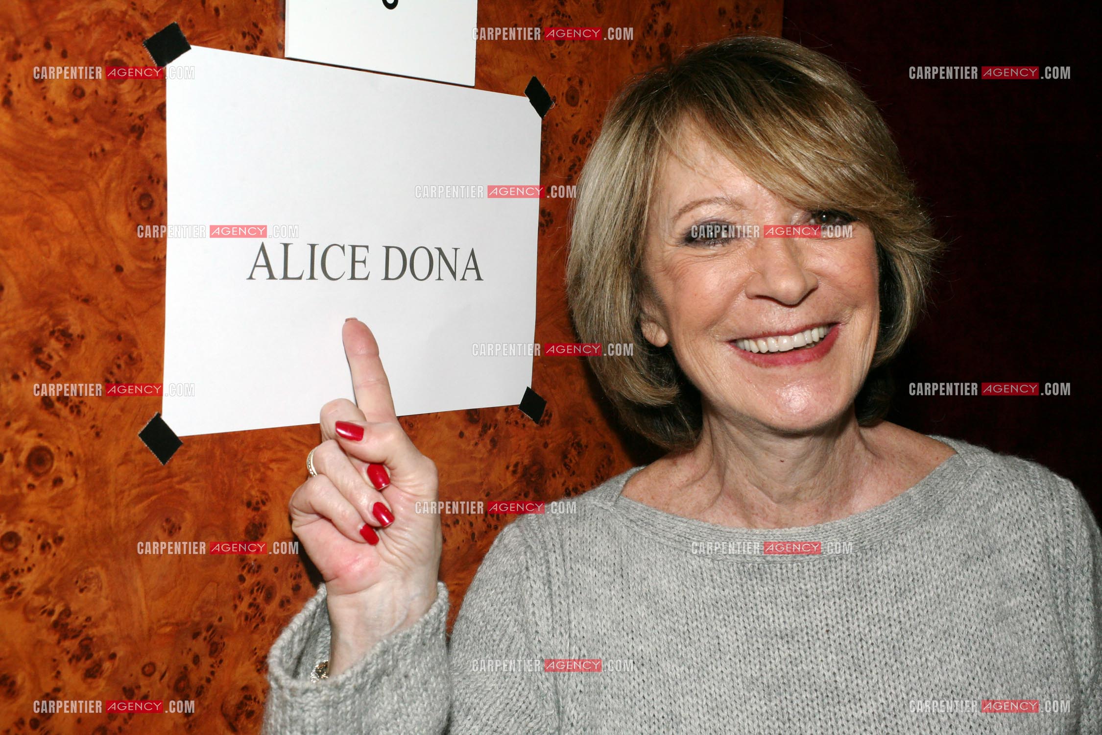 La chanteuse compositrice Alice Donadel dit ( Alice Dona ).                   ( Exclusif )