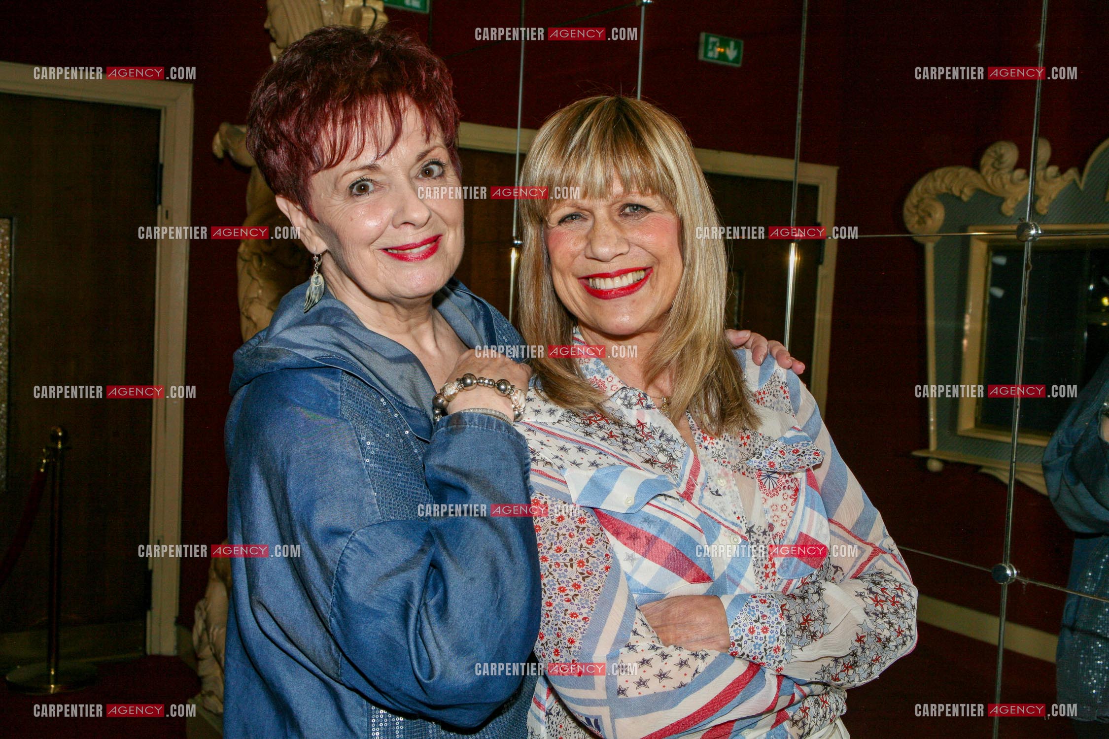 Les chanteuses Stone Fabienne Thibeault.    ( Exclusif )