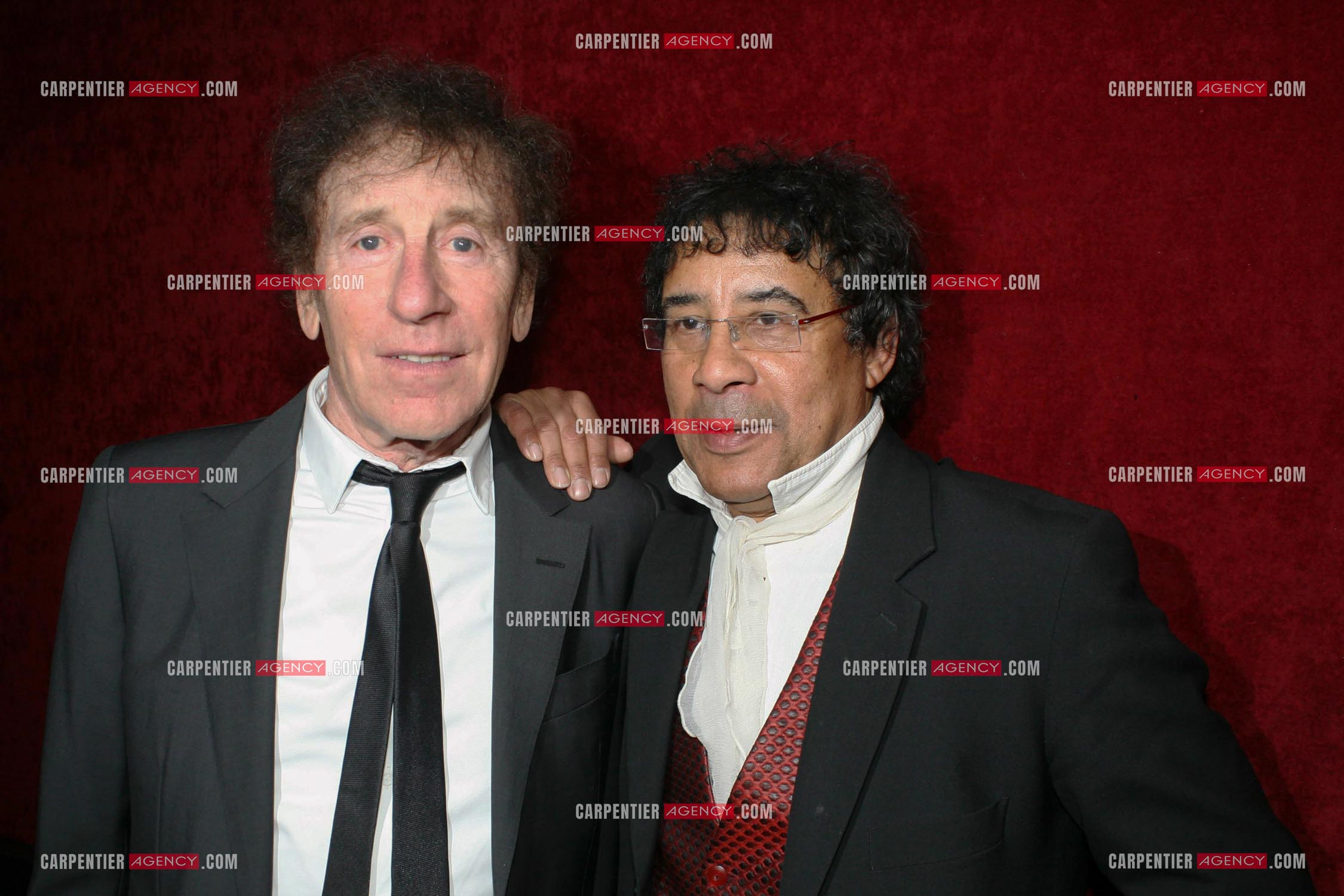 Les chanteurs Alain Souchon et Laurent Voulzy.     ( Exclusif )