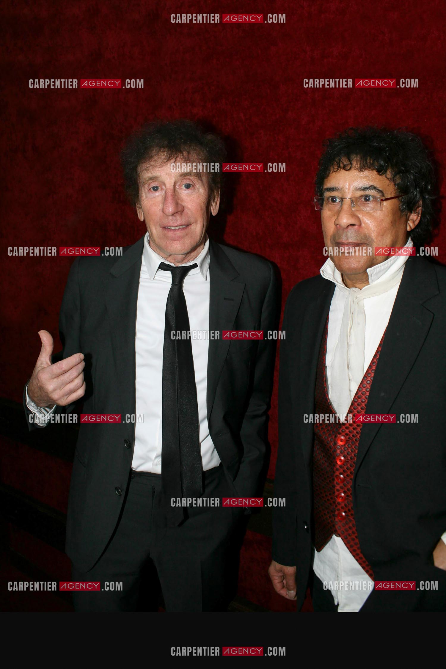 Les chanteurs Alain Souchon et Laurent Voulzy.     ( Exclusif )